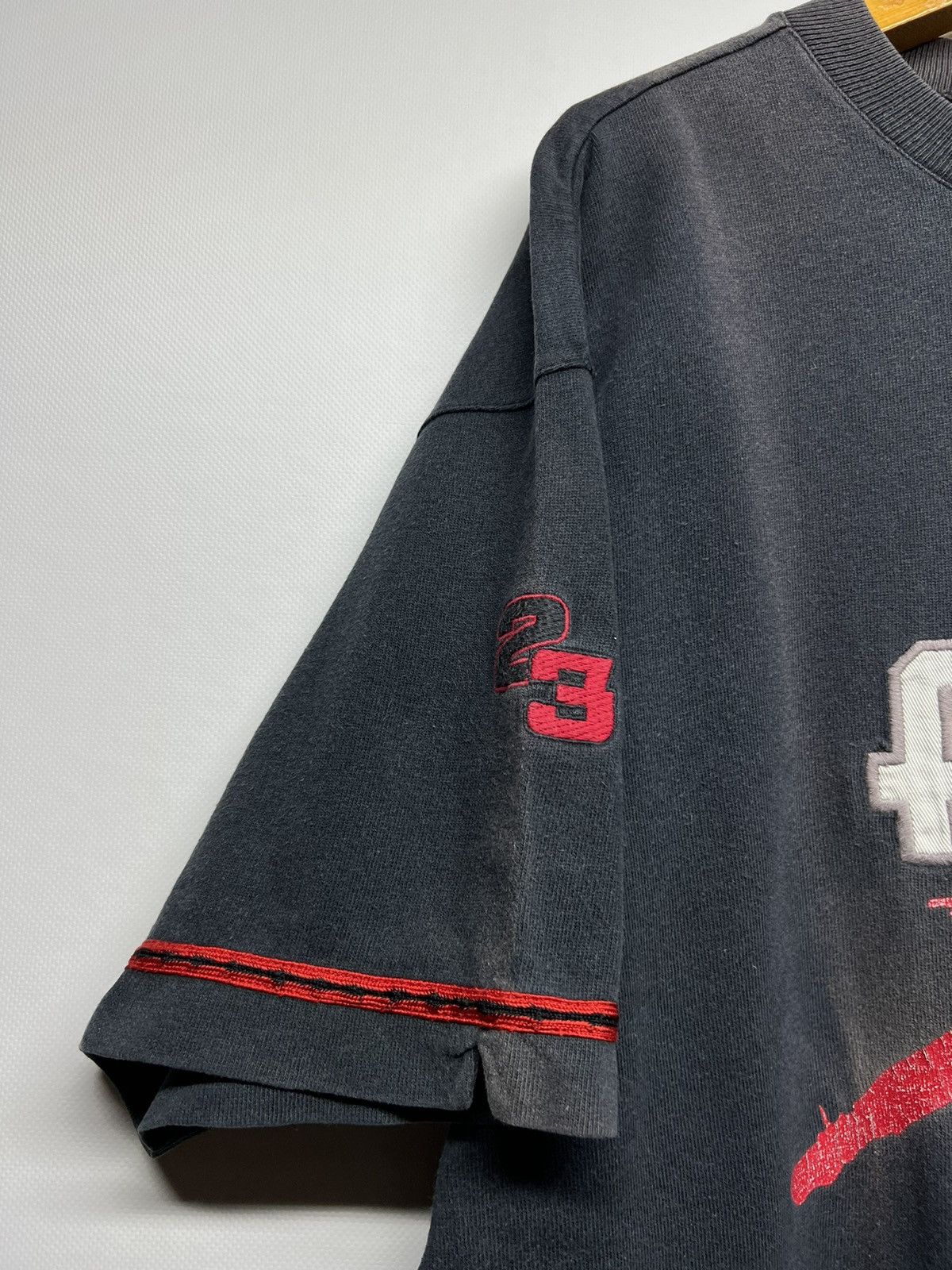 Jordan Brand × Nike × Vintage Vintage Y2k Faded Nike Jordan 23 Spell Out Logo T-Shirt 90’s Size US S / EU 44-46 / 1 - 4 Thumbnail