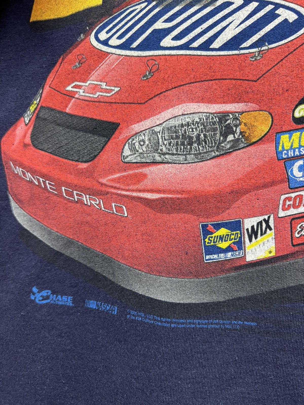 NASCAR × Vintage Vintage Y2k NASCAR Racing Du Point All Over Print T-Shirt Size US L / EU 52-54 / 3 - 10 Thumbnail