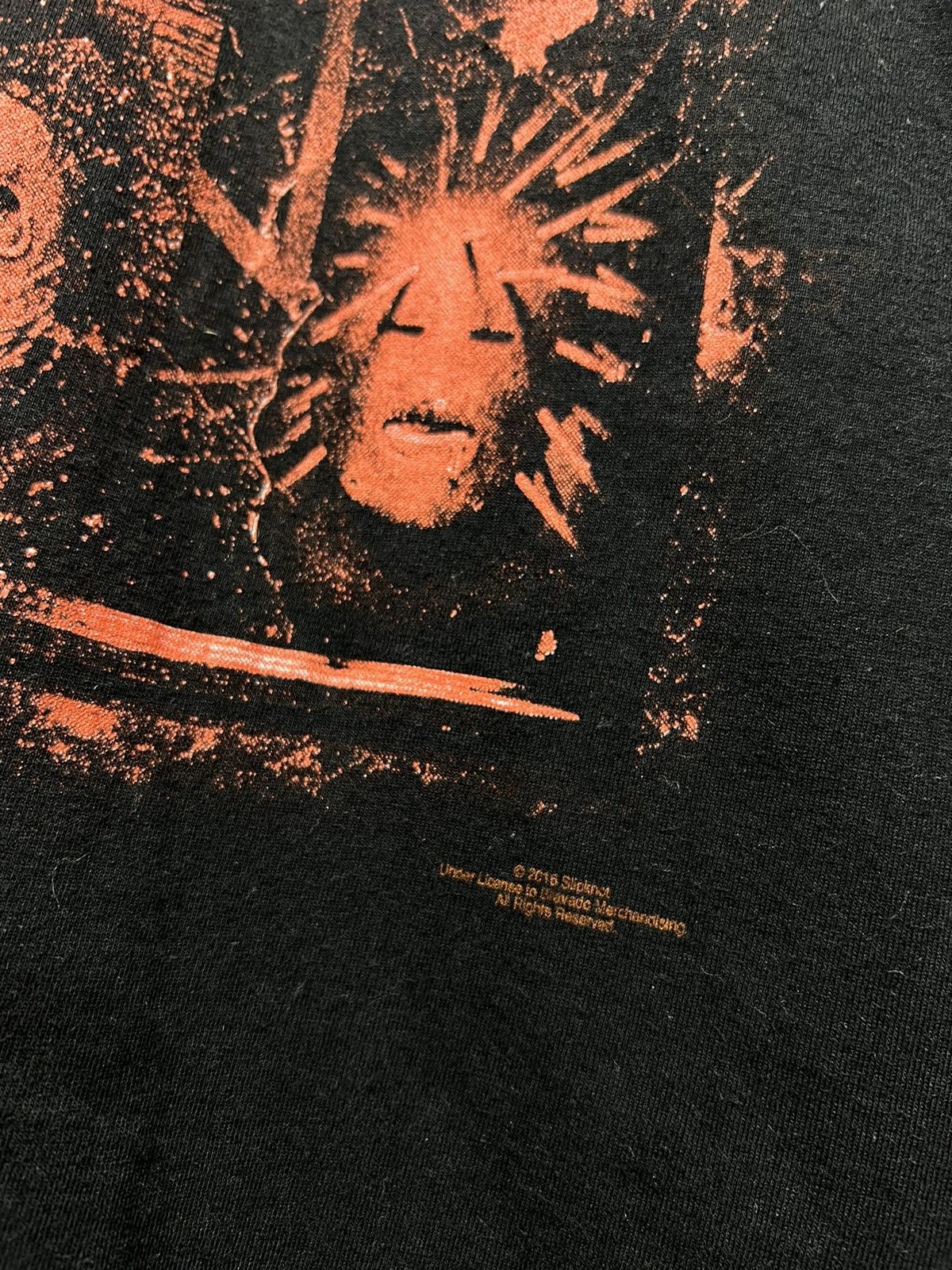 Band Tees × Slipknot × Vintage Vintage Y2k Slipknot Mask Faces Big Logo T-Shirt 00’s Size US M / EU 48-50 / 2 - 4 Thumbnail