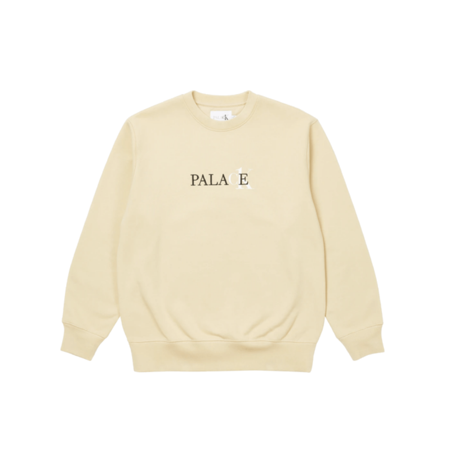 Calvin Klein × Palace Palace X Calvin Klein CK1 Crew Wheat • L Size US L / EU 52-54 / 3 - 1 Thumbnail