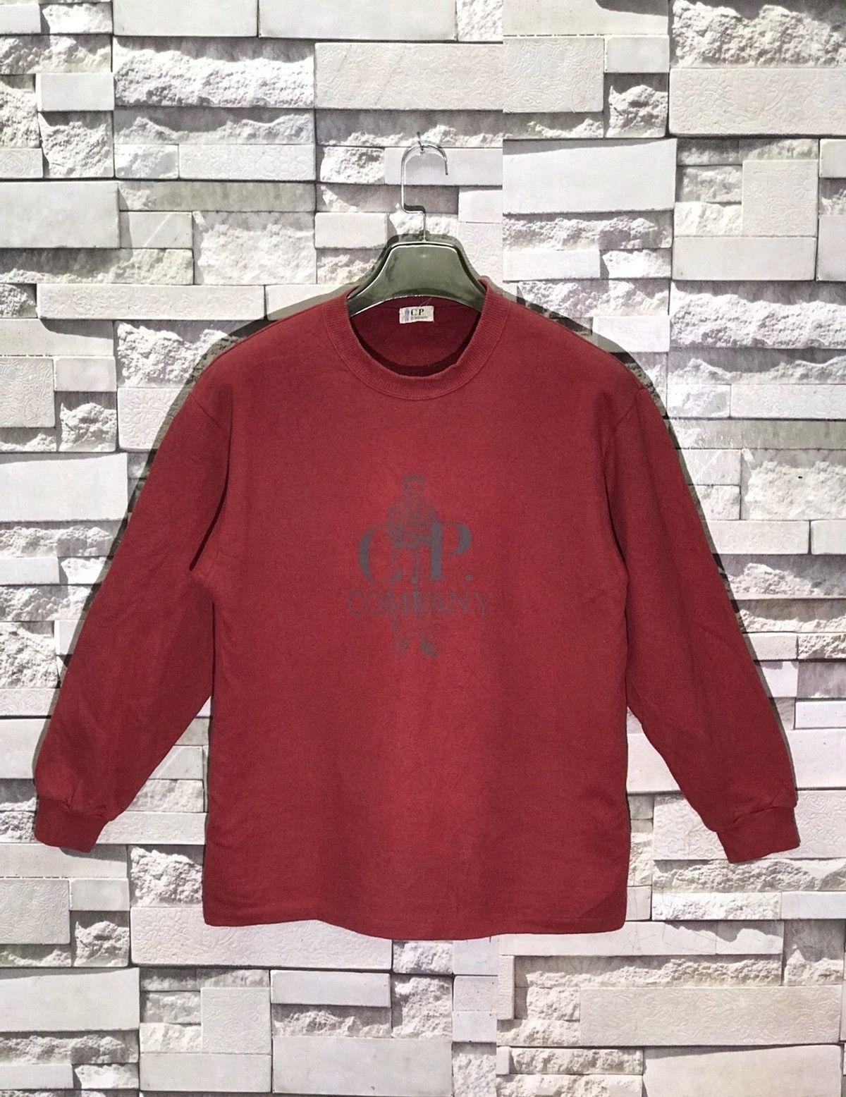 C.P. Company × Vintage Made In Japan CP Company Big Logo Sweatshirts Size US S / EU 44-46 / 1 - 1 Thumbnail