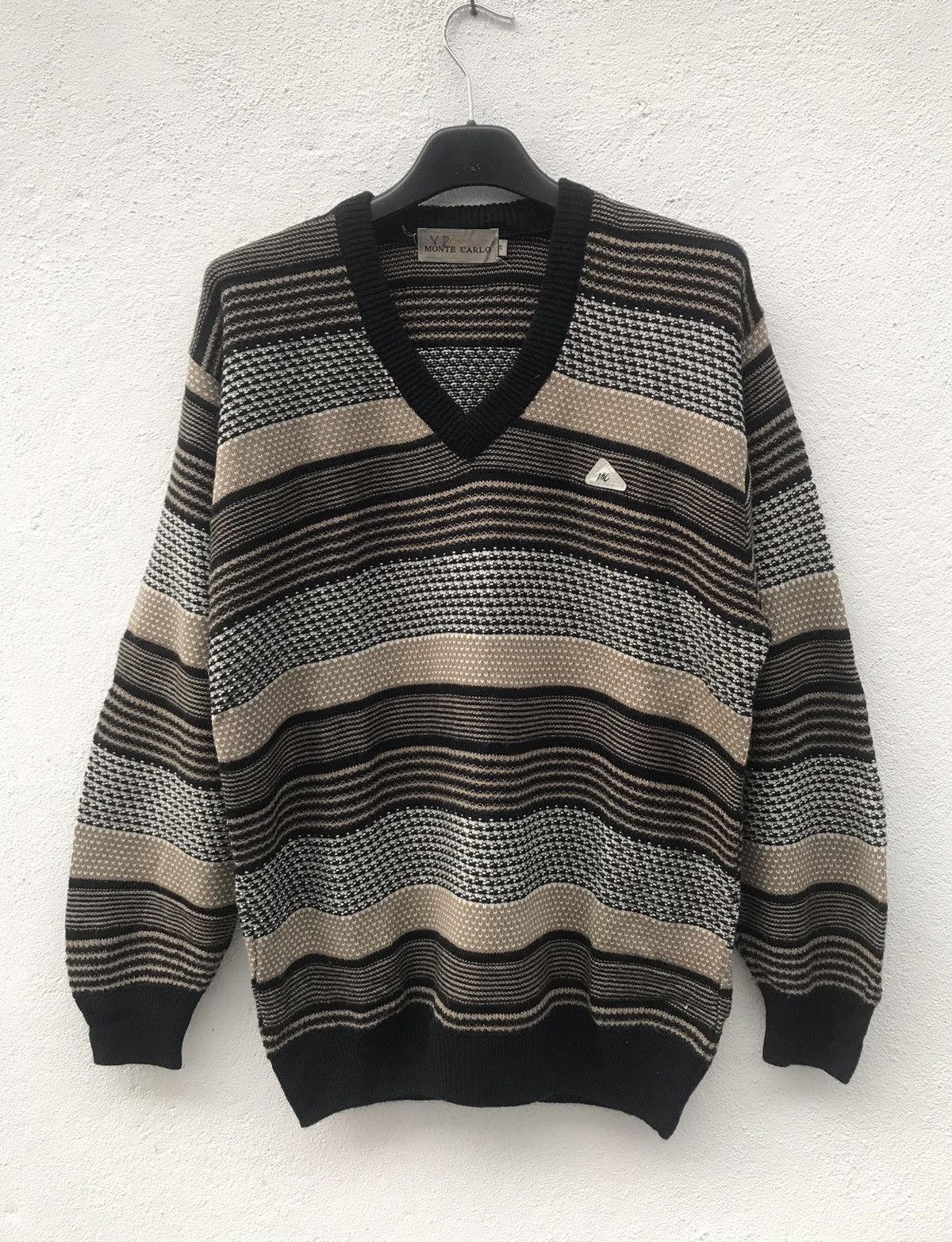 Designer Vintage Monte Carlo Knitwear Sweatshirt Size US S / EU 44-46 / 1 - 1 Thumbnail