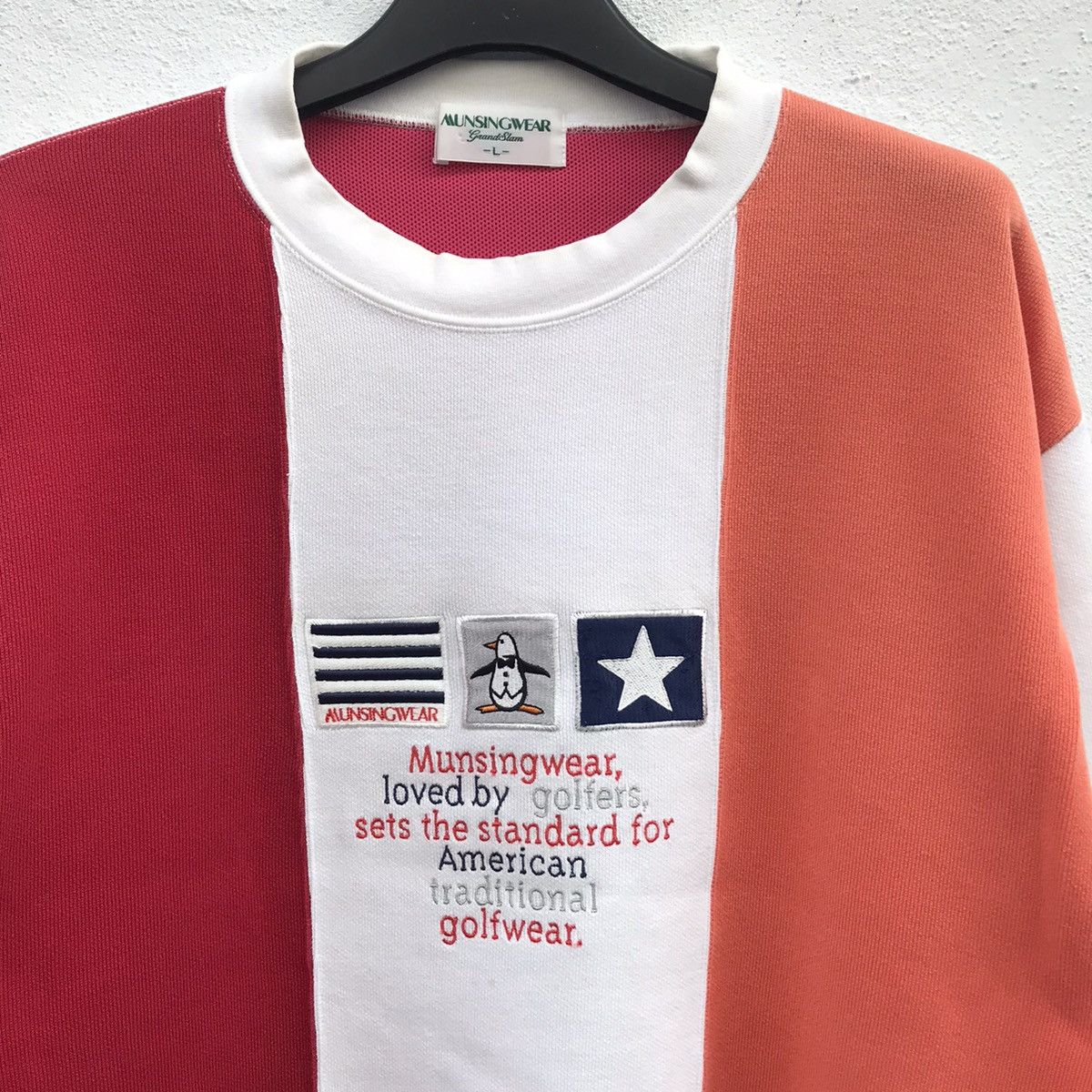Grand Slam Munsingwear Grand Slam Big Logo Crewneck Sweatshirt Size US L / EU 52-54 / 3 - 2 Thumbnail