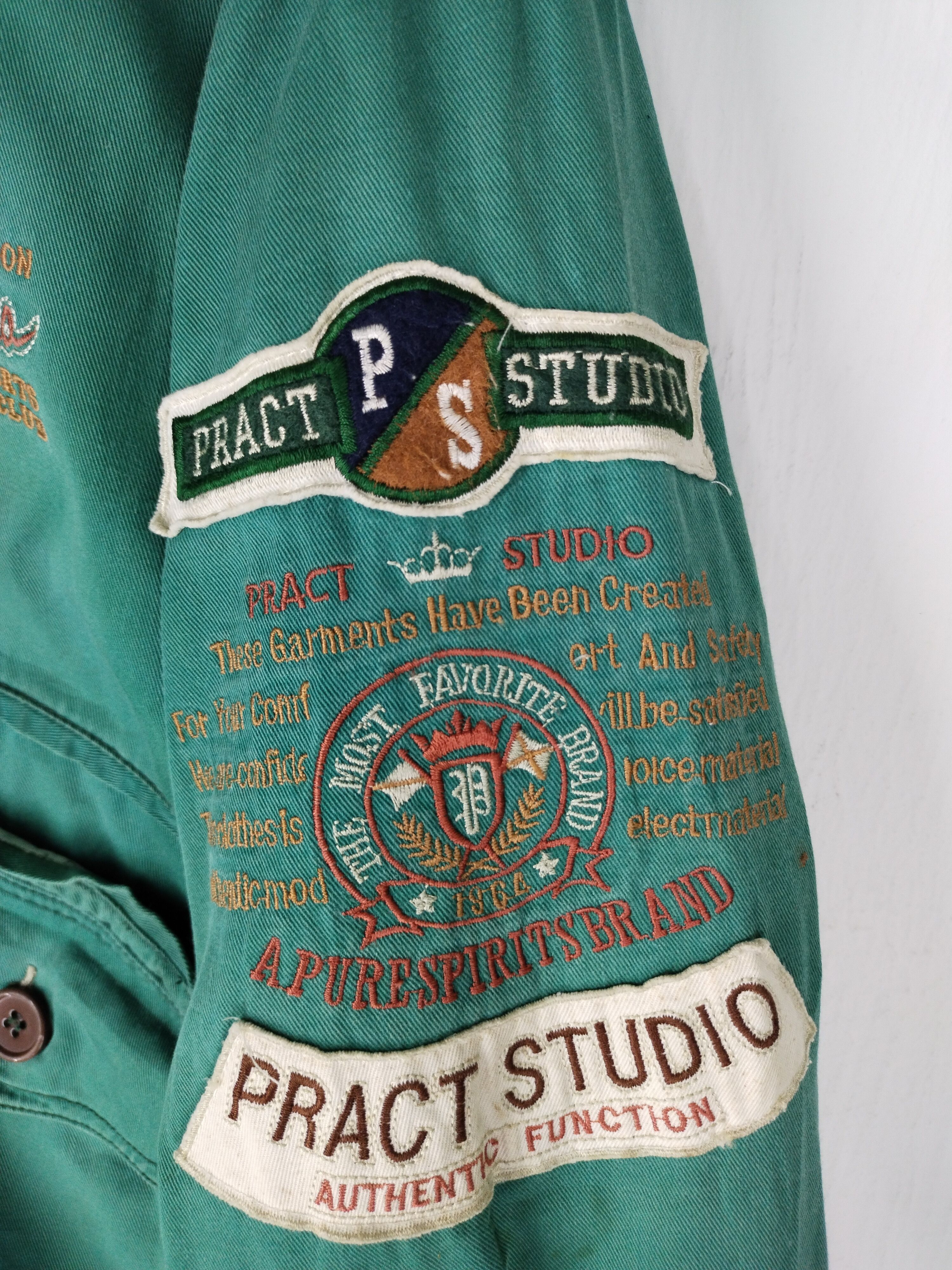 UNIONBAY VINTAGE PRACT STUDIO MODERN SPORTS WAY JACKET Size US L / EU 52-54 / 3 - 7 Thumbnail