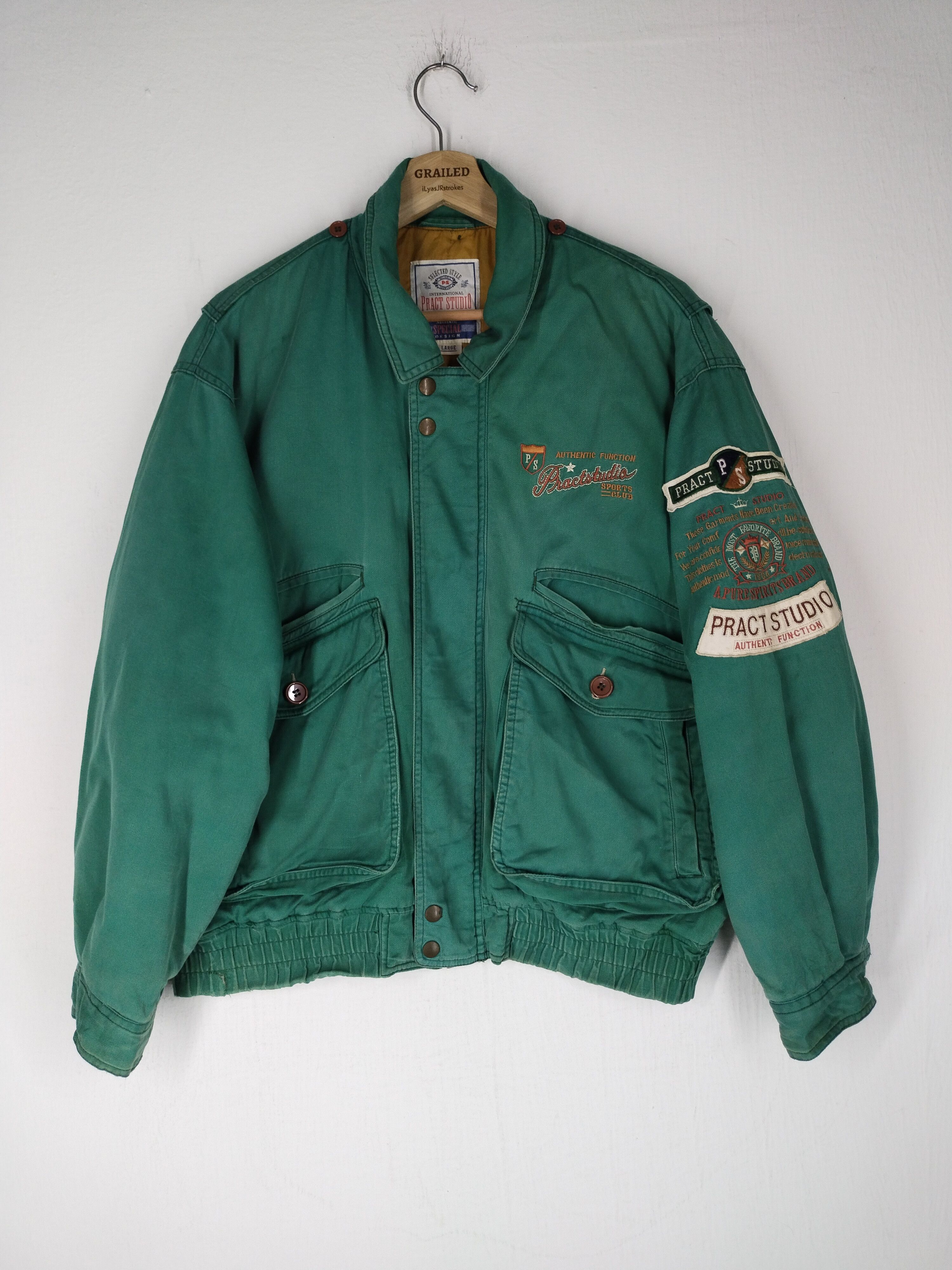 UNIONBAY VINTAGE PRACT STUDIO MODERN SPORTS WAY JACKET Size US L / EU 52-54 / 3 - 3 Thumbnail