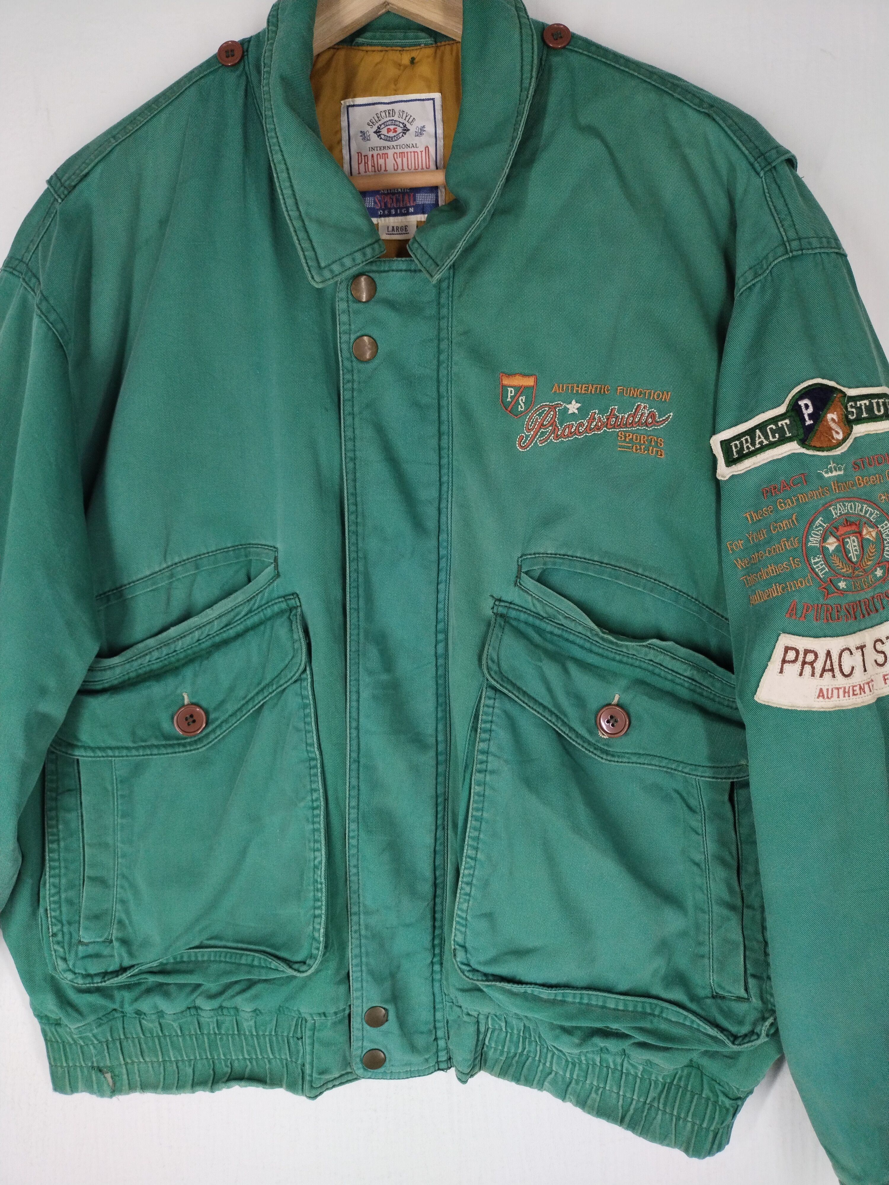 UNIONBAY VINTAGE PRACT STUDIO MODERN SPORTS WAY JACKET Size US L / EU 52-54 / 3 - 2 Thumbnail