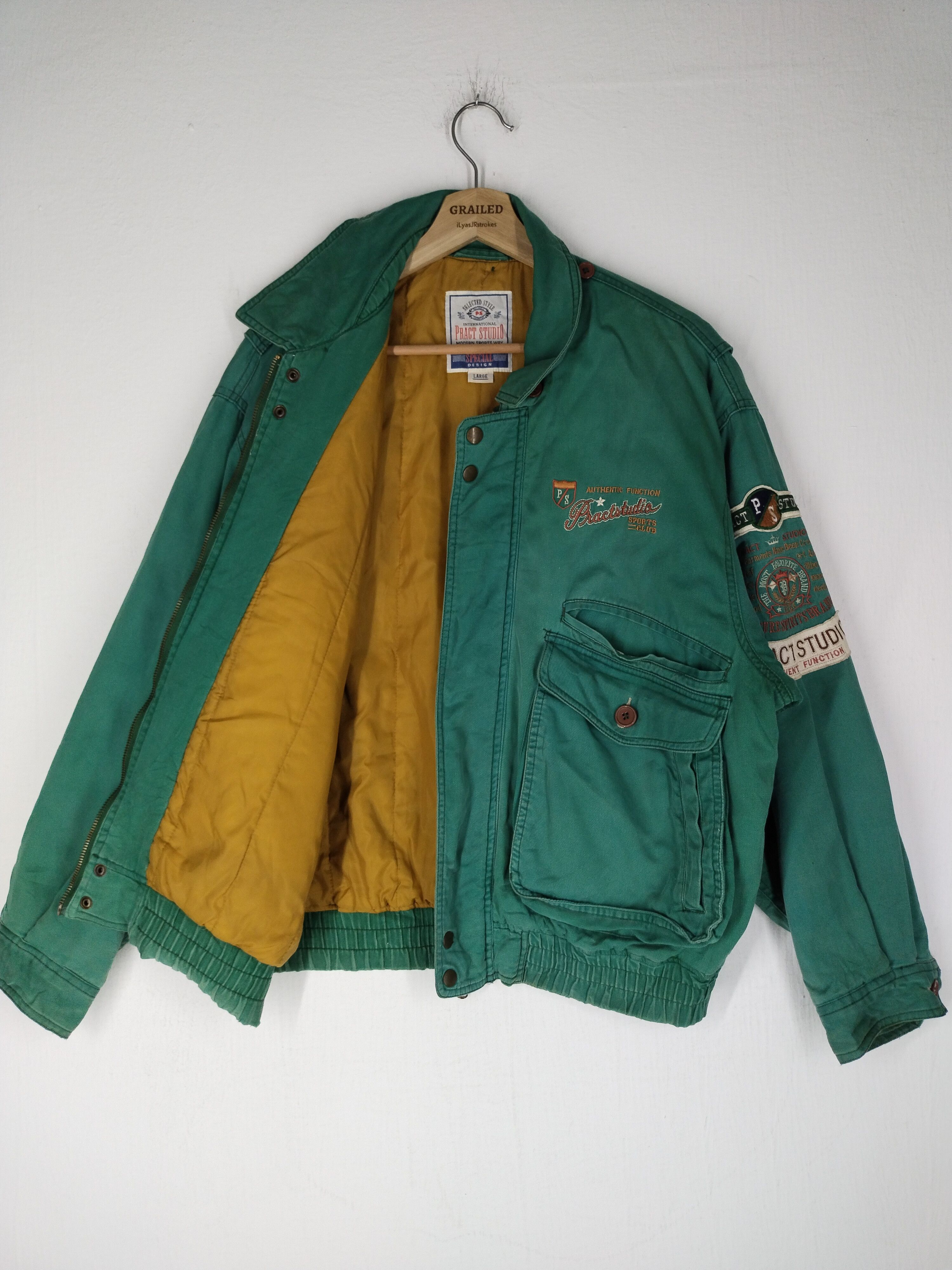 UNIONBAY VINTAGE PRACT STUDIO MODERN SPORTS WAY JACKET Size US L / EU 52-54 / 3 - 8 Thumbnail