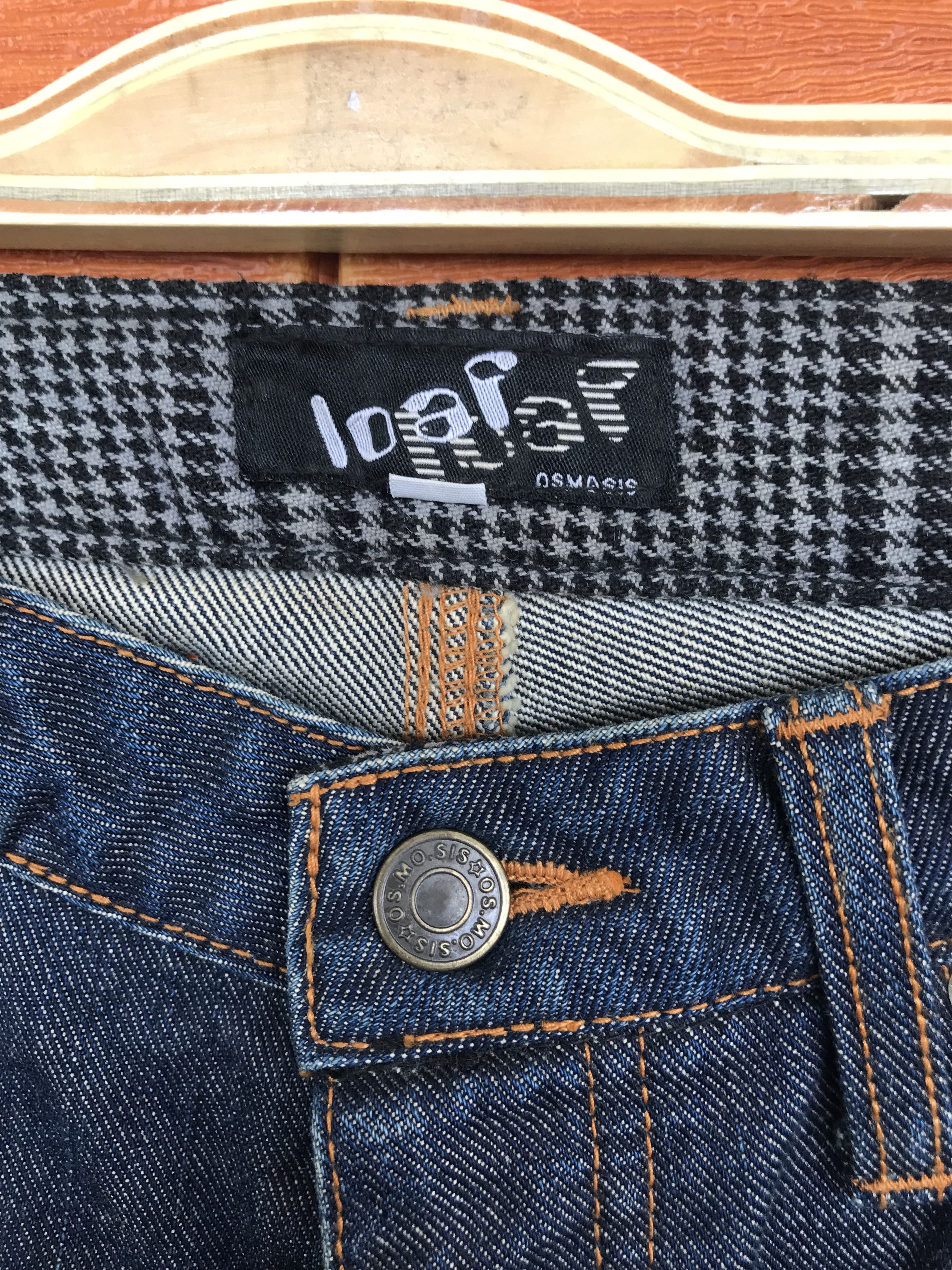 Kapital Japanese Brand Hybrid Checkered Denim Jeans Size US 29 - 11 Thumbnail