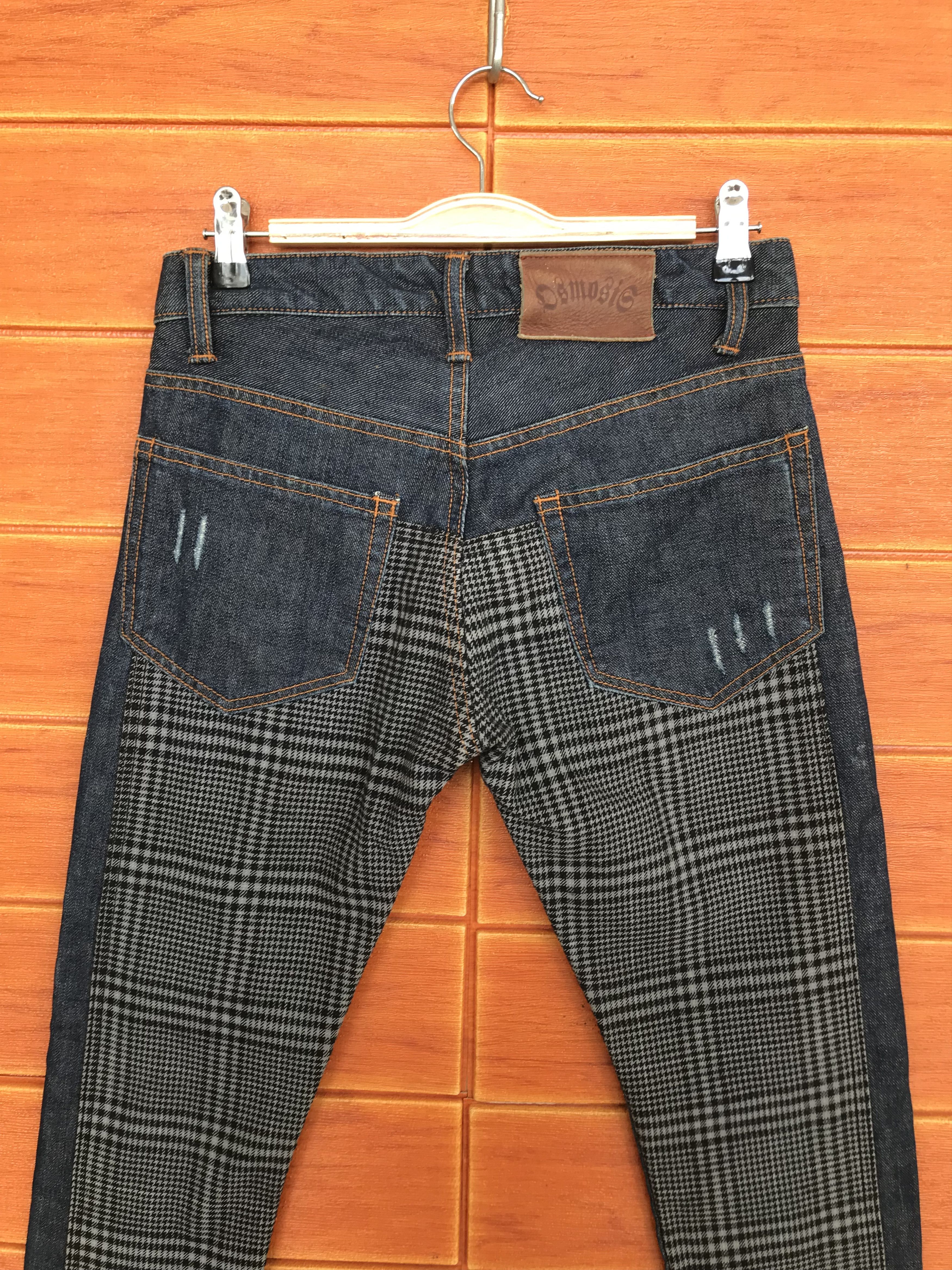 Kapital Japanese Brand Hybrid Checkered Denim Jeans Size US 29 - 2 Thumbnail