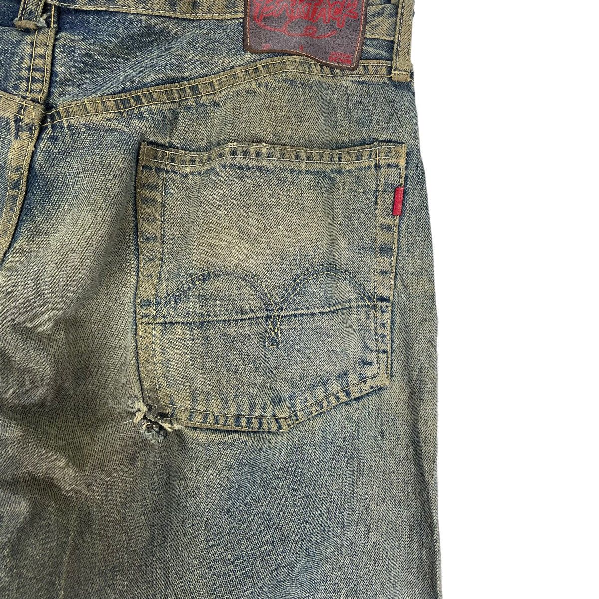 Japanese Brand ☀️BARTACK JAPAN SELVEDGE BUKERS DENIM JEANS Size US 34 / EU 50 - 9 Thumbnail