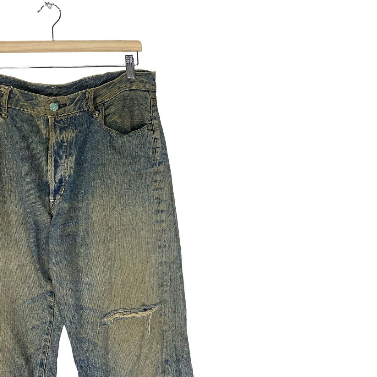 Japanese Brand ☀️BARTACK JAPAN SELVEDGE BUKERS DENIM JEANS Size US 34 / EU 50 - 4 Thumbnail