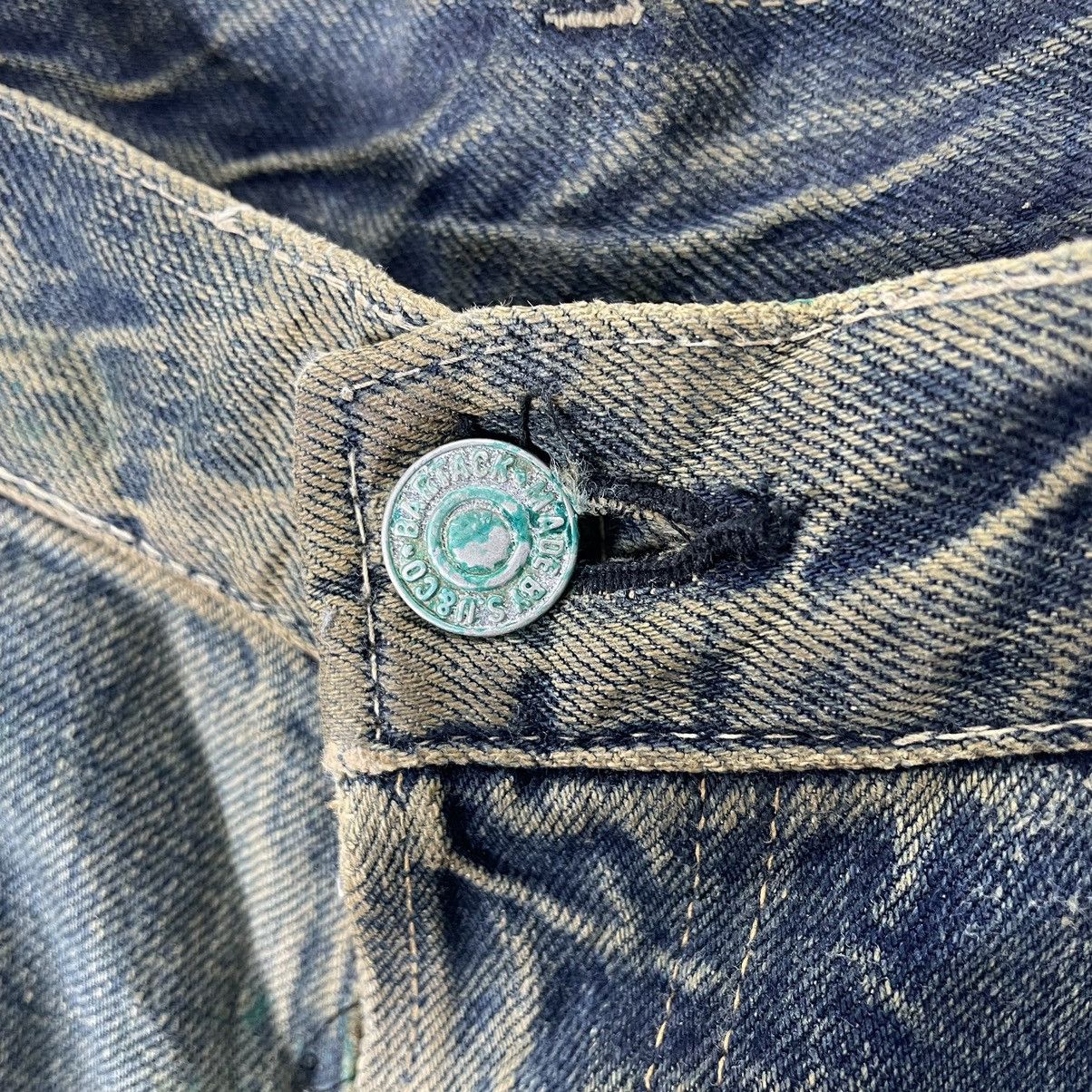 Japanese Brand ☀️BARTACK JAPAN SELVEDGE BUKERS DENIM JEANS Size US 34 / EU 50 - 6 Thumbnail
