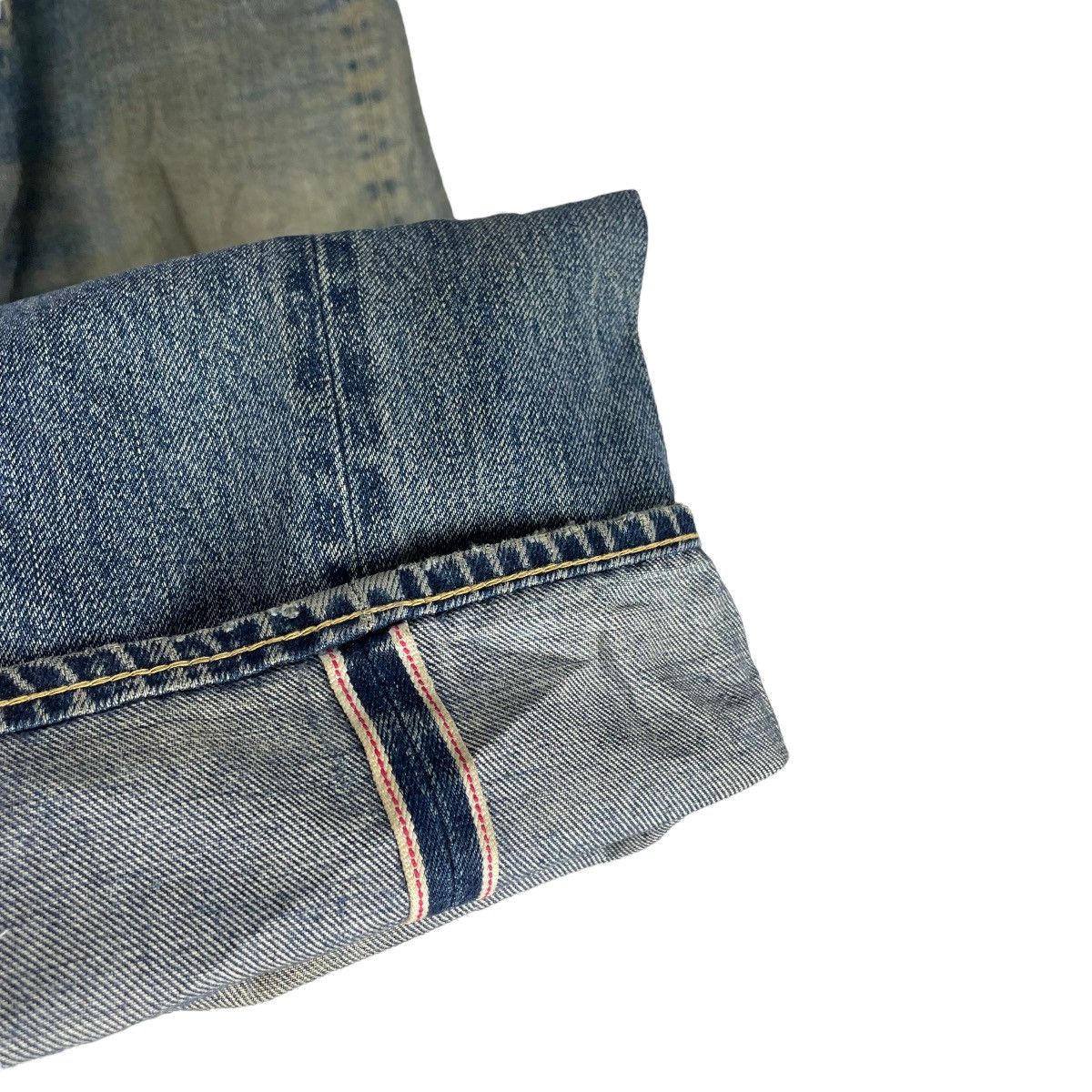 Japanese Brand ☀️BARTACK JAPAN SELVEDGE BUKERS DENIM JEANS Size US 34 / EU 50 - 8 Thumbnail