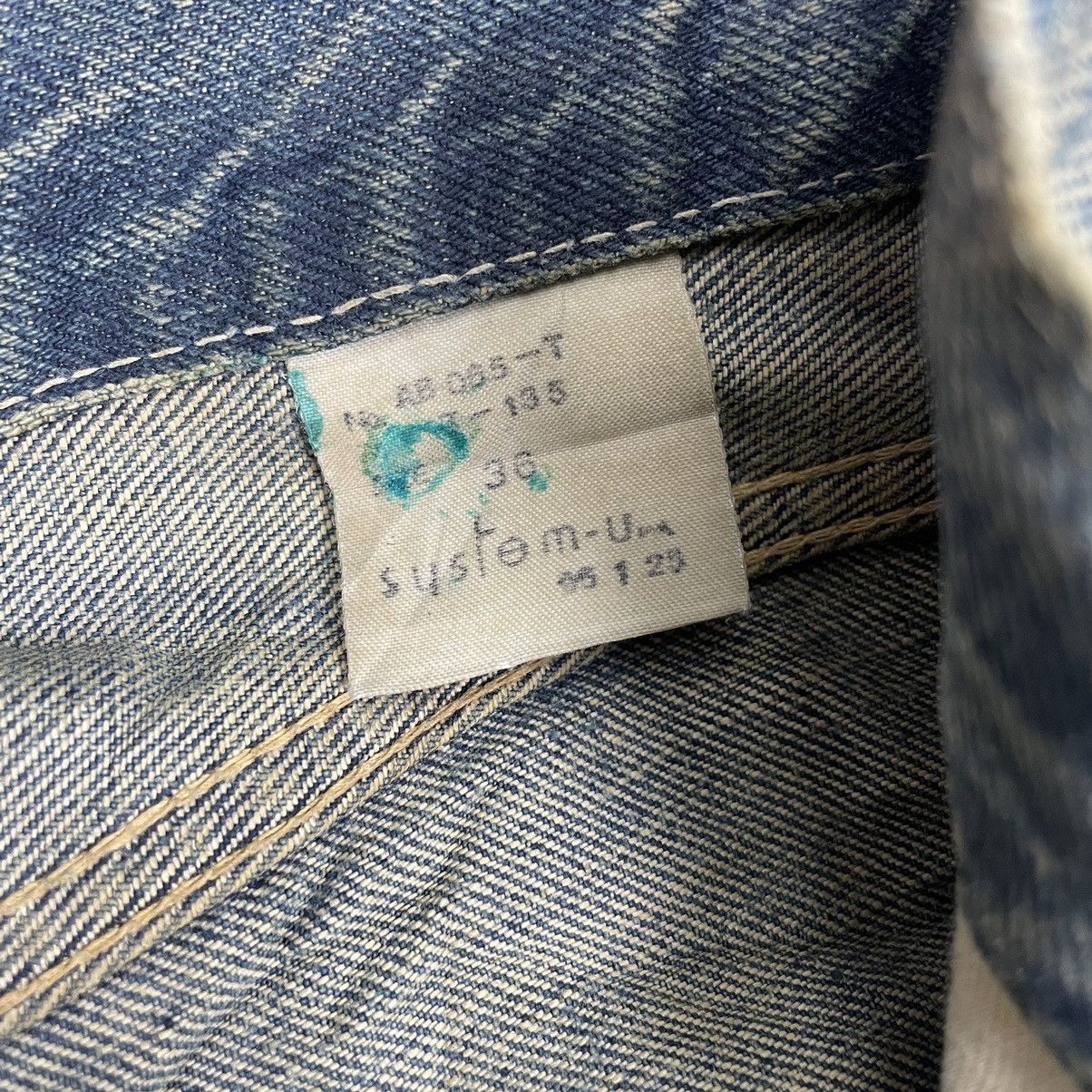 Japanese Brand ☀️BARTACK JAPAN SELVEDGE BUKERS DENIM JEANS Size US 34 / EU 50 - 11 Thumbnail