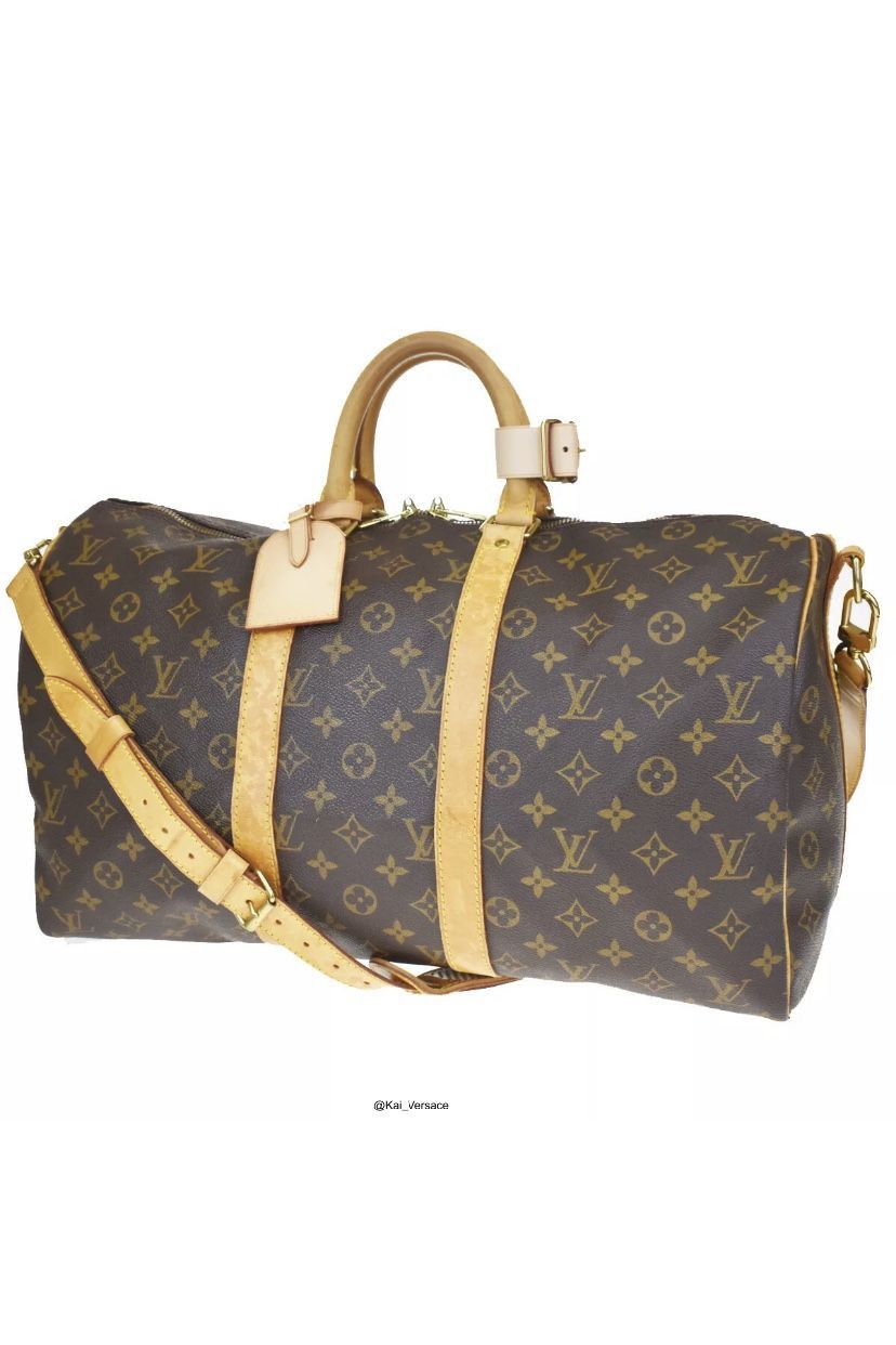 Louis Vuitton Keepall 45 Bandouliere Duffle Bag