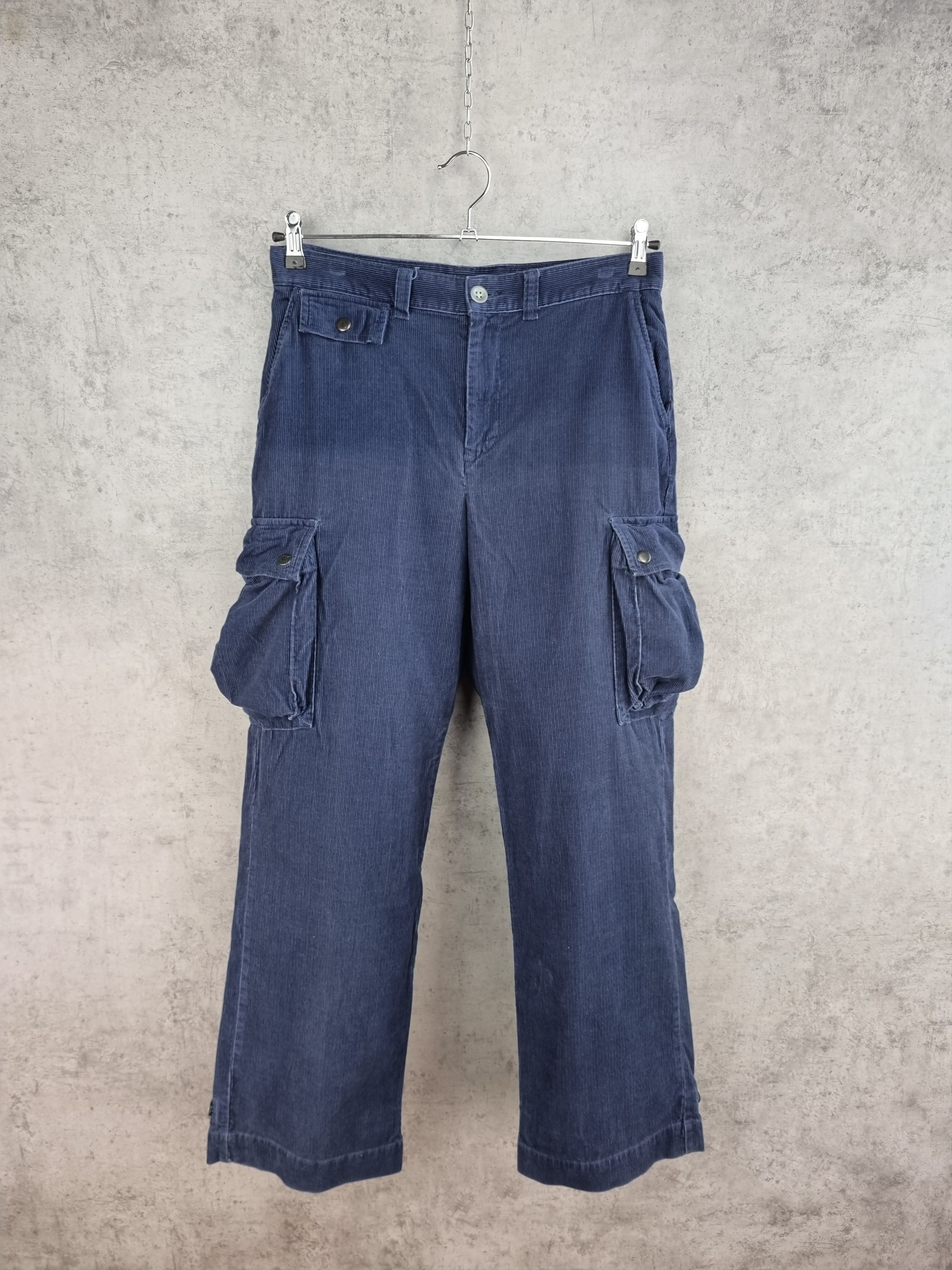 Polo Ralph Lauren × Ralph Lauren 90s Ralph Lauren Corduroy Vintage Cargo Faded Pants Size US 32 / EU 48 - 4 Thumbnail