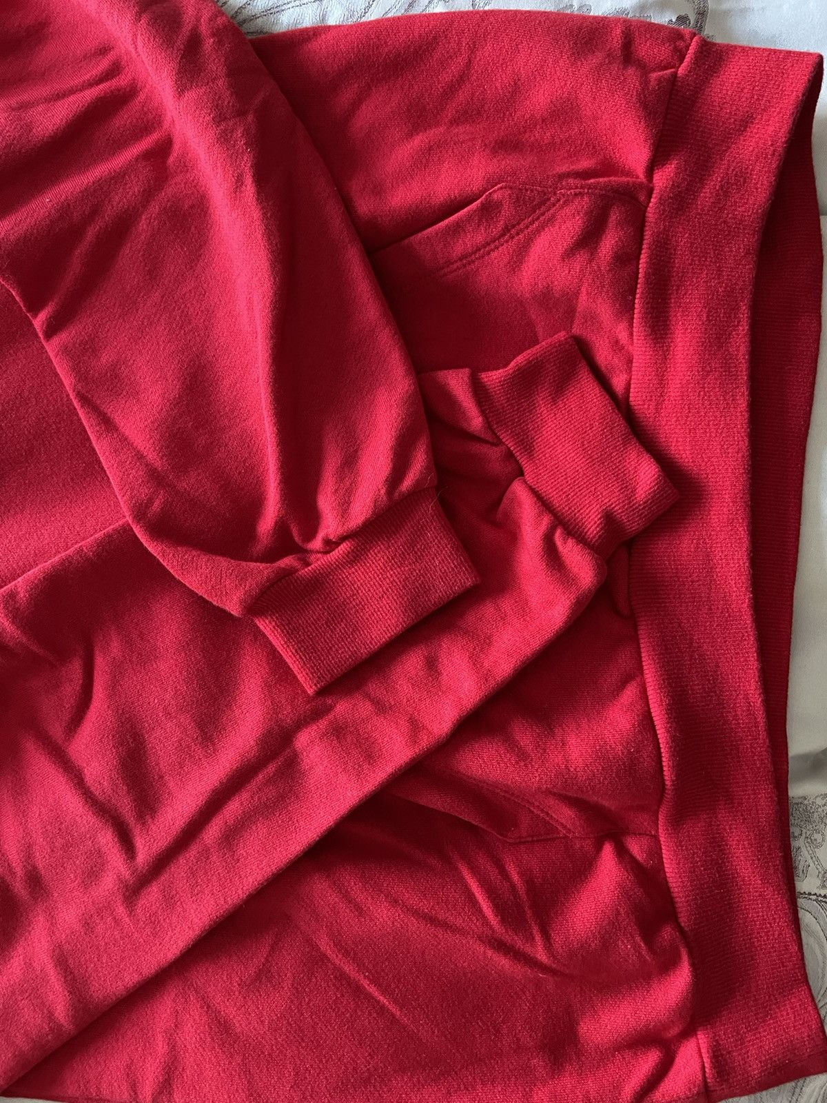 Celine × Hedi Slimane Red logo hoodie Sz M Size US M / EU 48-50 / 2 - 8 Thumbnail