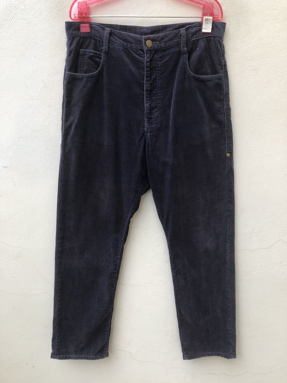 image of Issey Miyake Mercibeaucoup Faded Purple Corduroy Pant, Men's (Size 32)