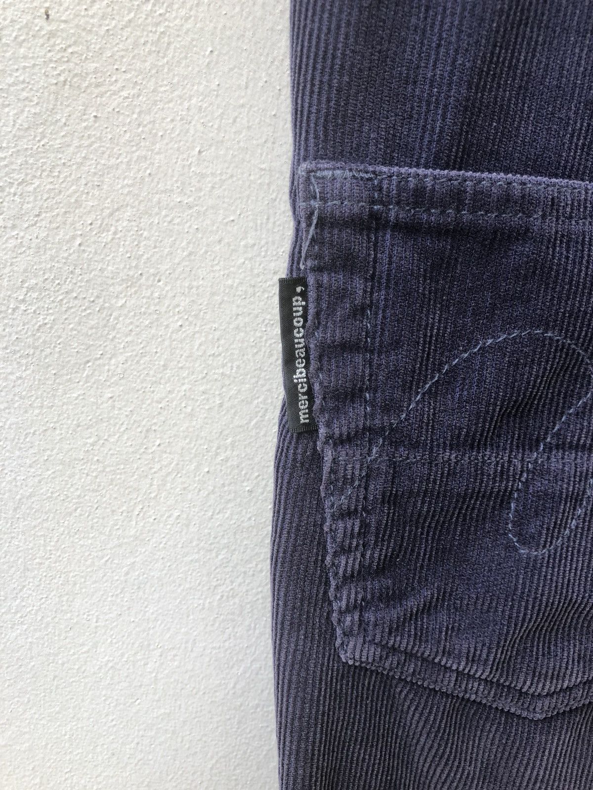 Issey Miyake Issey Miyake Mercibeaucoup Faded Purple Corduroy Pant Size US 32 / EU 48 - 11 Thumbnail