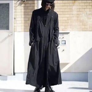 Pantalon Jupe Hakama Yamamoto Pour Homme - Jambes Larges, Style Japonais, Ample, Pour Loisirs, Cosplay, Streetwear