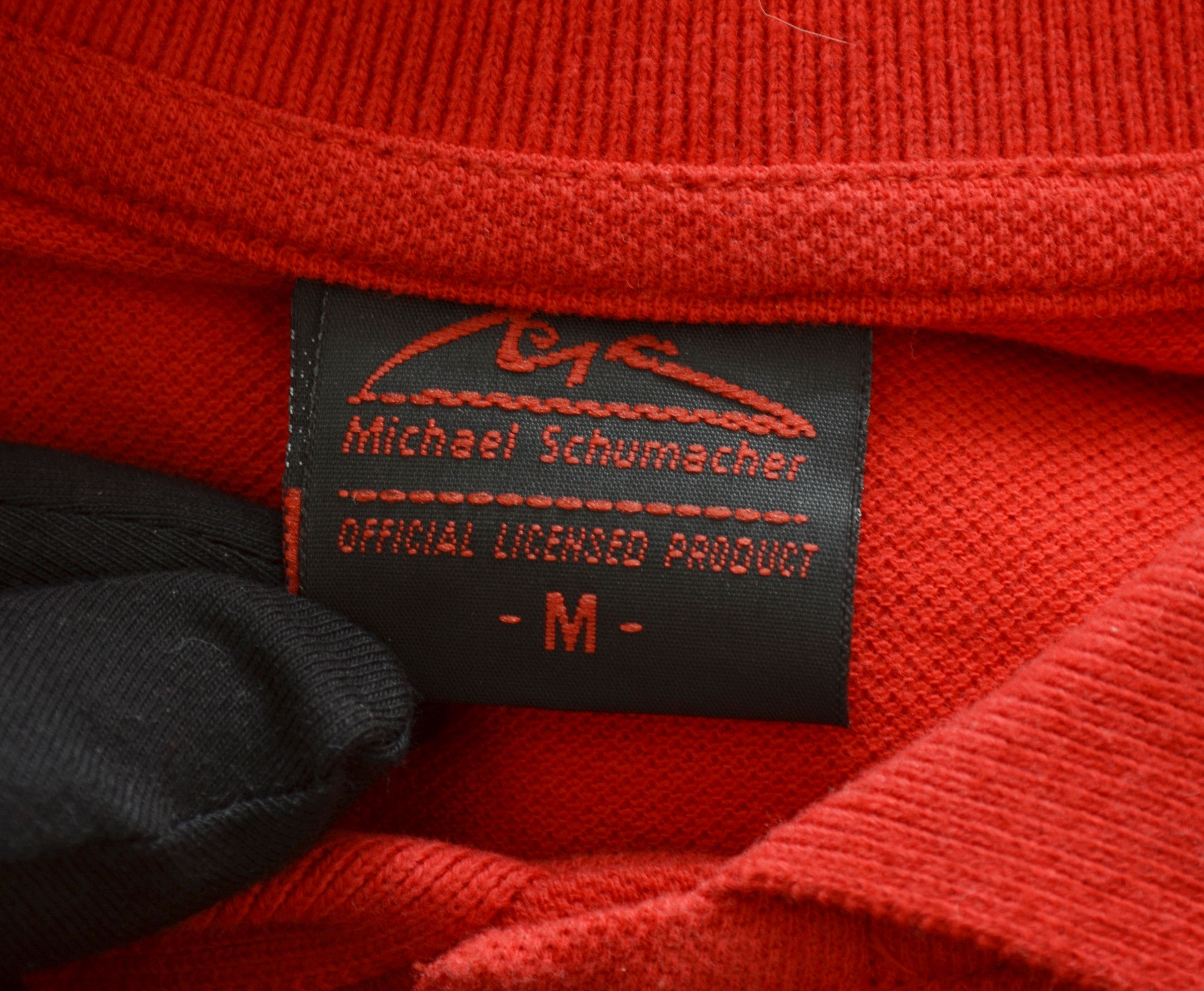 Formula 1 × Vintage 2003 Michael Schumacher Racing Formula Uno Polo Shirt Sz M Size US M / EU 48-50 / 2 - 8 Thumbnail