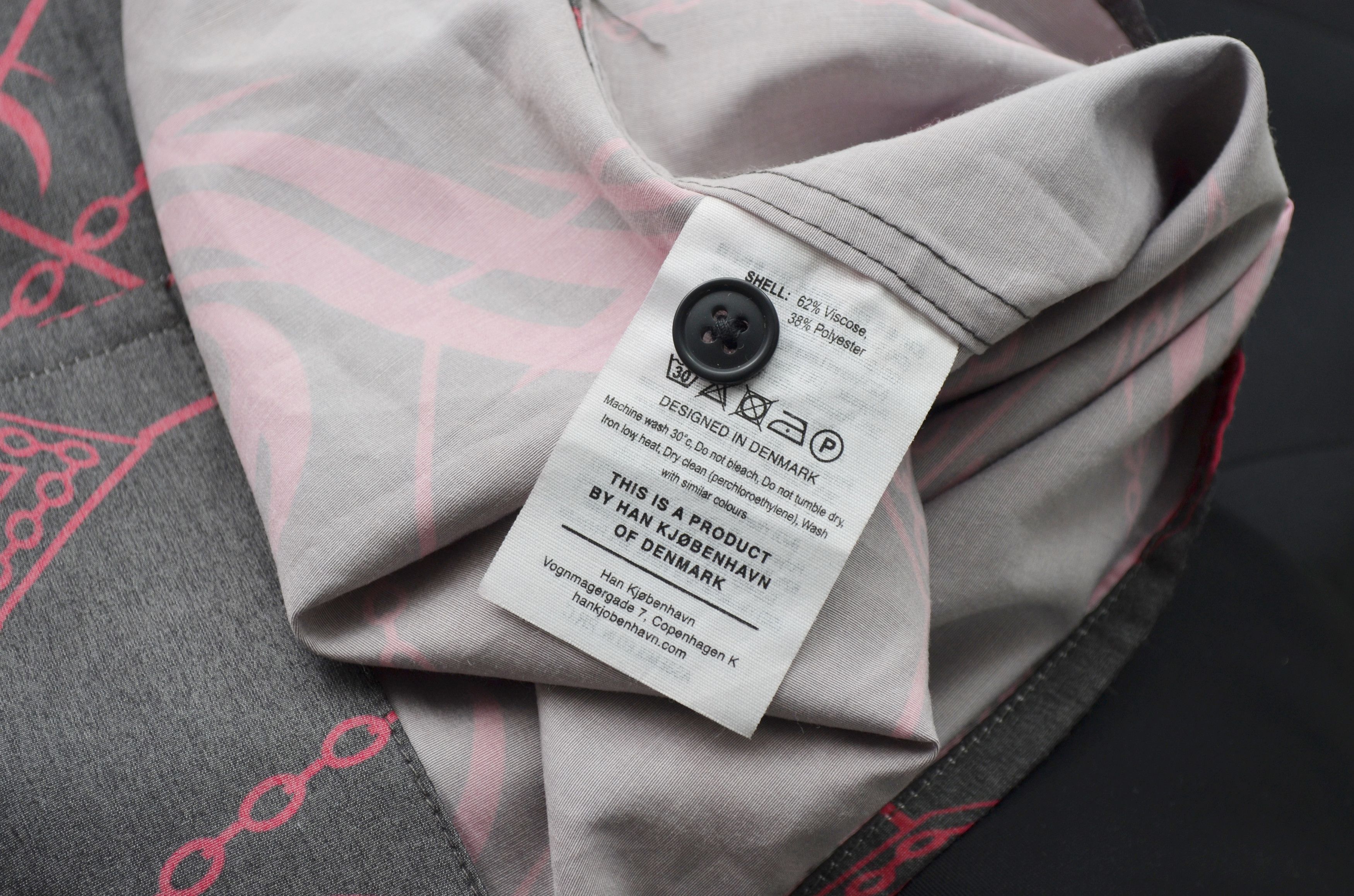 Designer × Han Kjobenhavn Han Kjobenhavn Grey and Pink Summer Shirt Size M Size US M / EU 48-50 / 2 - 12 Thumbnail