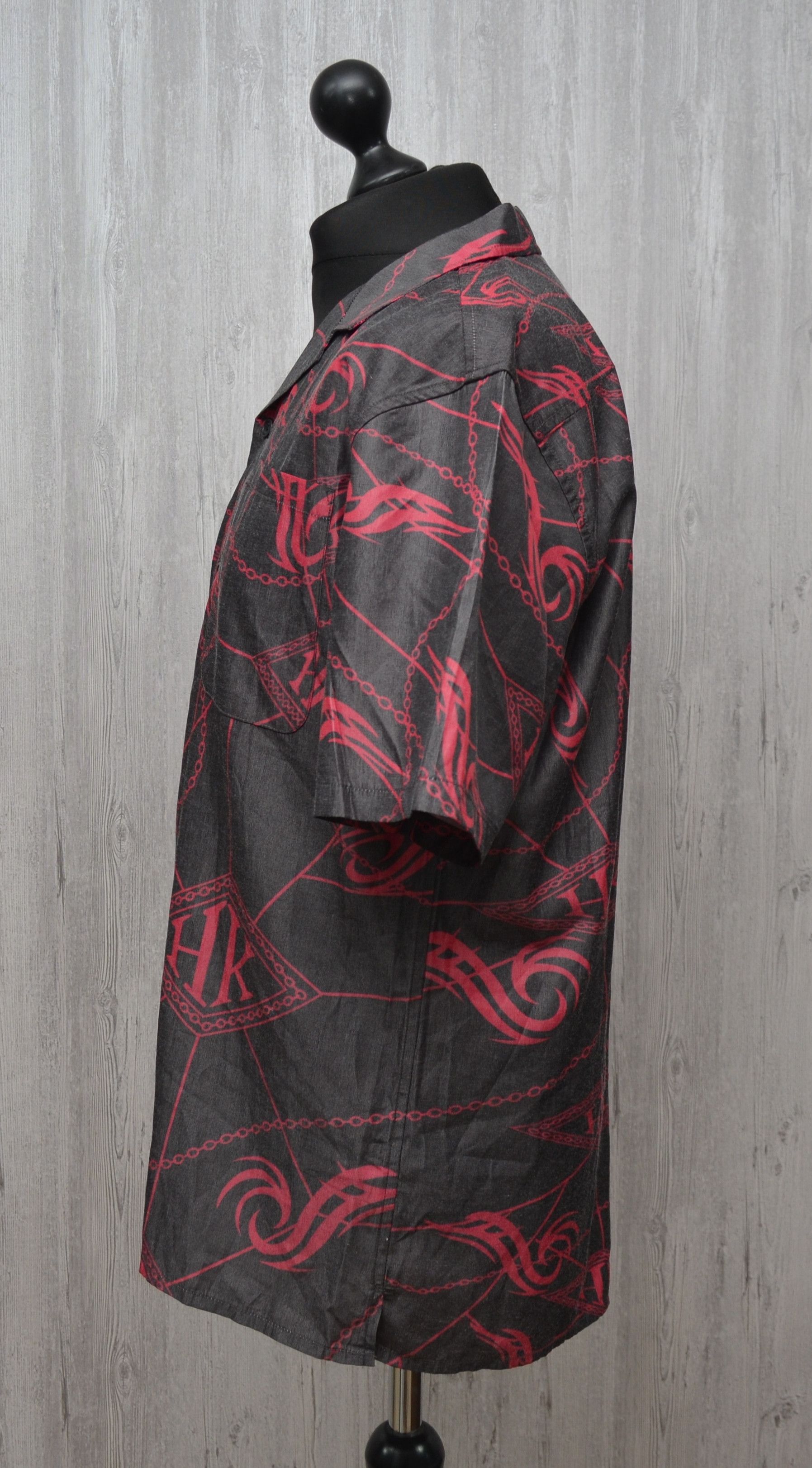 Designer × Han Kjobenhavn Han Kjobenhavn Grey and Pink Summer Shirt Size M Size US M / EU 48-50 / 2 - 6 Thumbnail