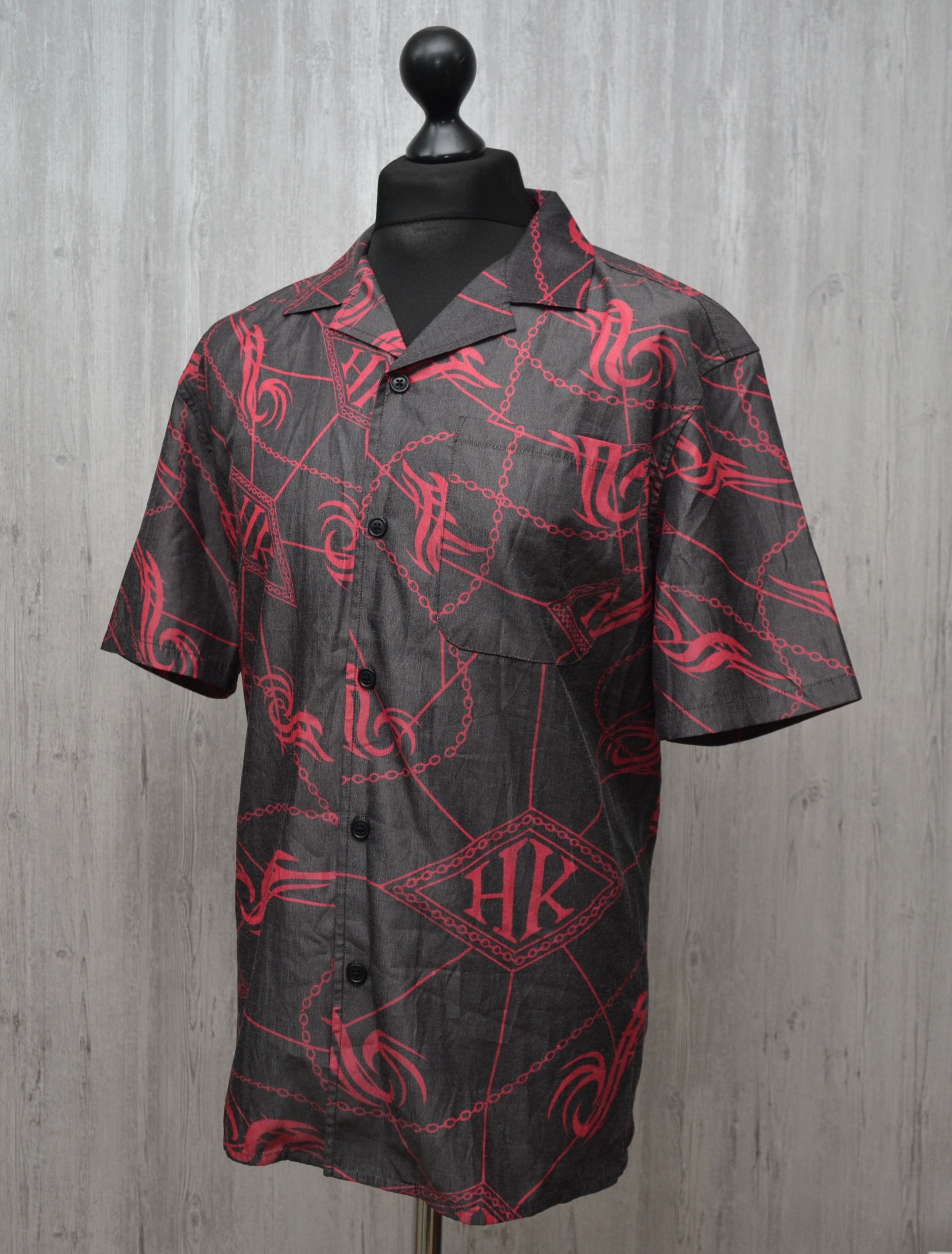 Designer × Han Kjobenhavn Han Kjobenhavn Grey and Pink Summer Shirt Size M Size US M / EU 48-50 / 2 - 10 Thumbnail