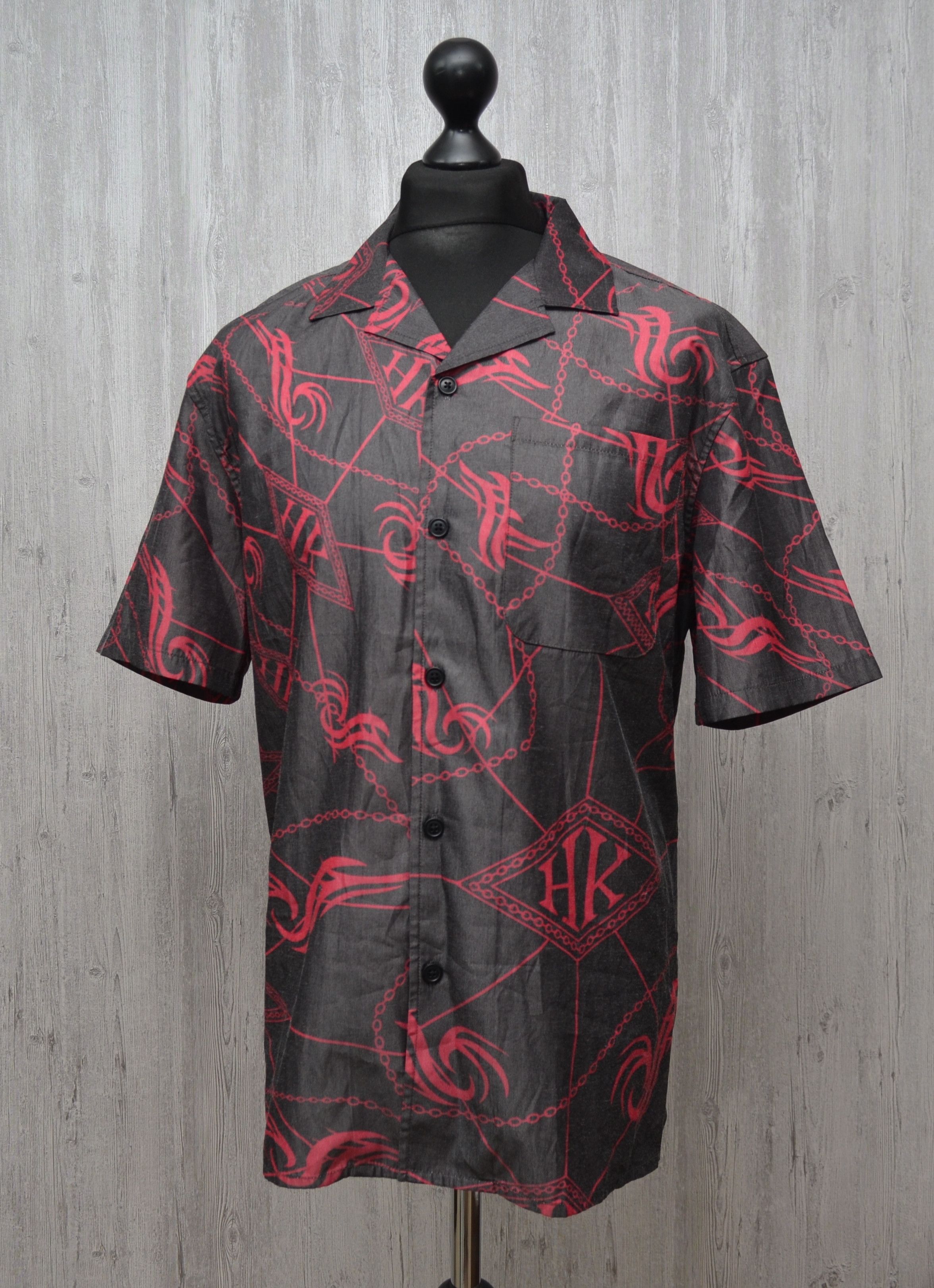 Designer × Han Kjobenhavn Han Kjobenhavn Grey and Pink Summer Shirt Size M Size US M / EU 48-50 / 2 - 2 Thumbnail