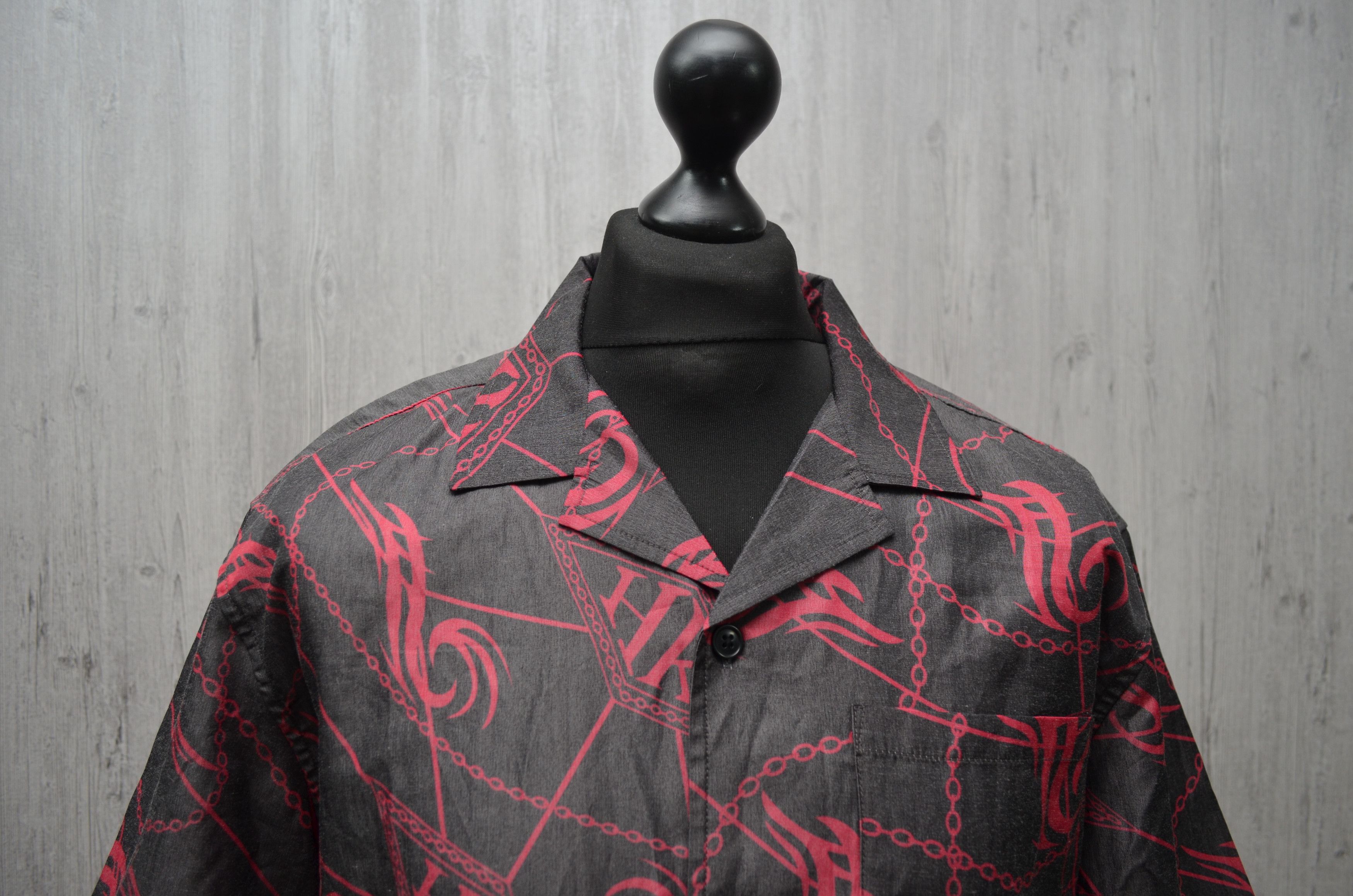 Designer × Han Kjobenhavn Han Kjobenhavn Grey and Pink Summer Shirt Size M Size US M / EU 48-50 / 2 - 5 Thumbnail