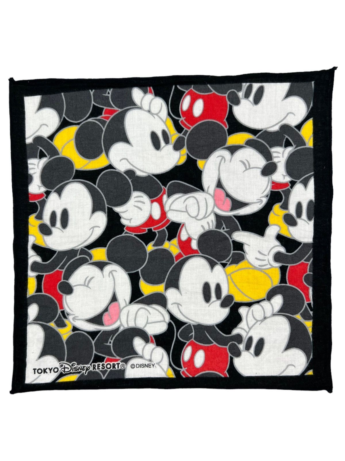 Mickey Mouse Handkerchief Neckerchief Bandana Pocketsquare