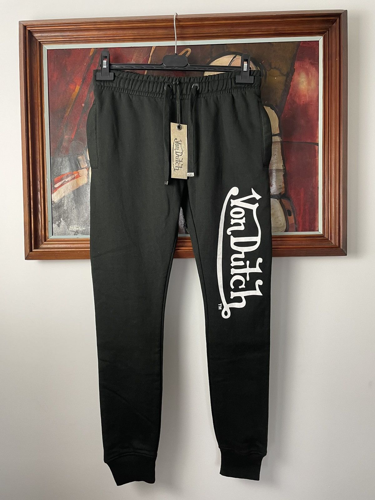 Von dutch rhinestone discount sweatpants