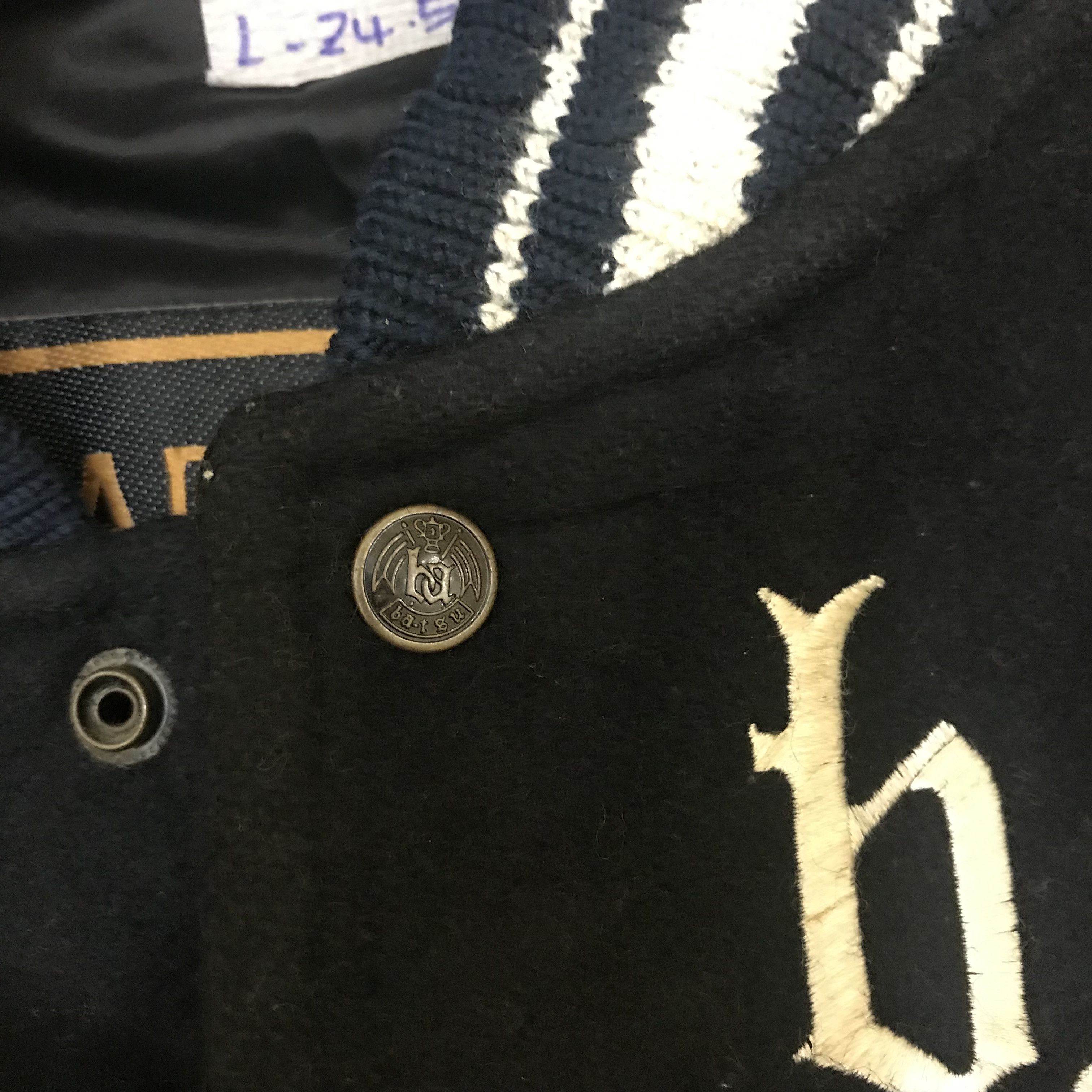 Hysteric Glamour × Japanese Brand Z96 BA-TSU RADICAL AGE SHIBUYAKU TOKYO VARSITY JACKET Size US M / EU 48-50 / 2 - 5 Thumbnail
