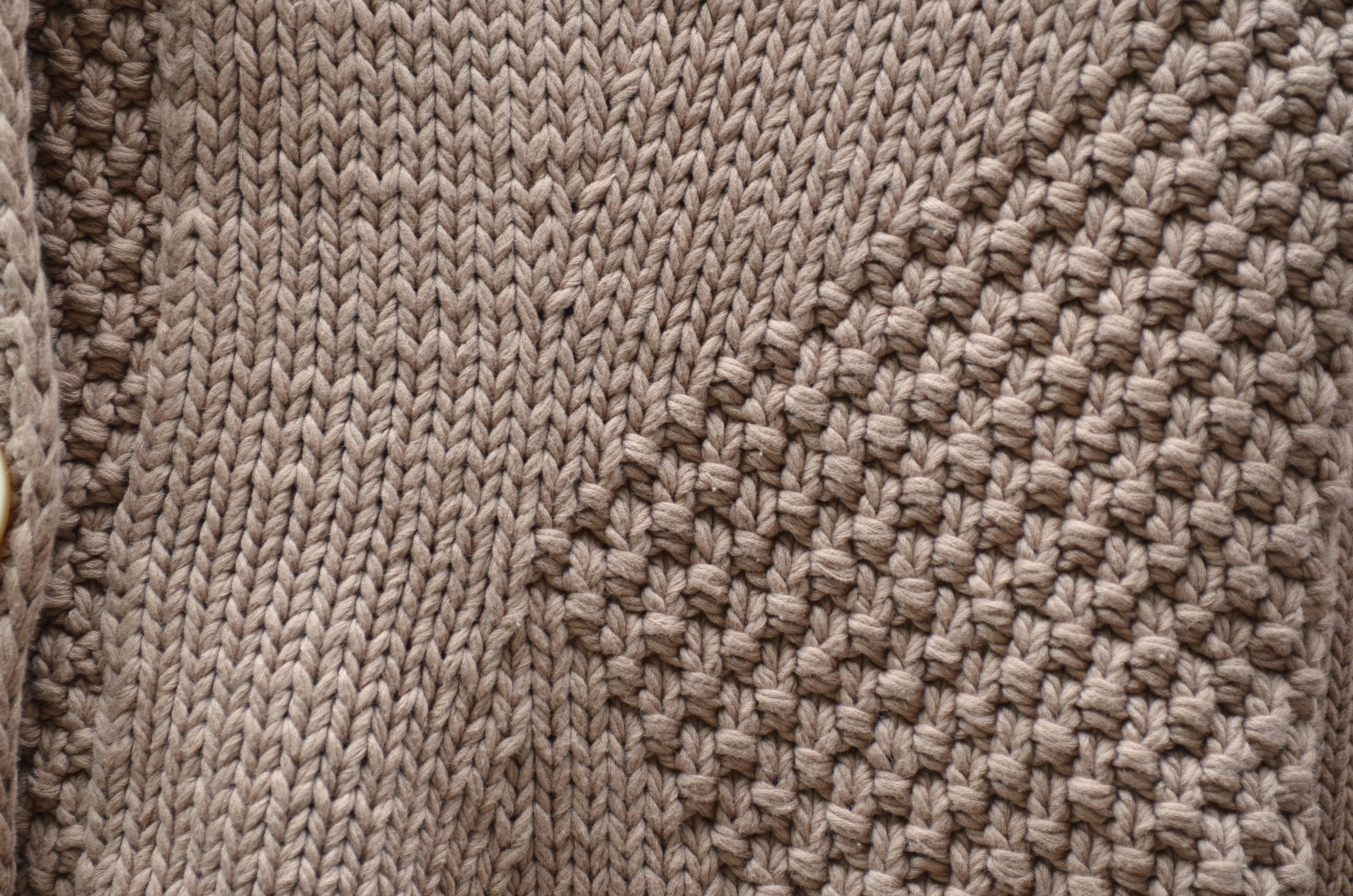 Iris von Arnim IRIS VON ARNIM Wmns Wool Knit Cardigan Sweater Brown Sz XL Size XL / US 12-14 / IT 48-50 - 12 Thumbnail