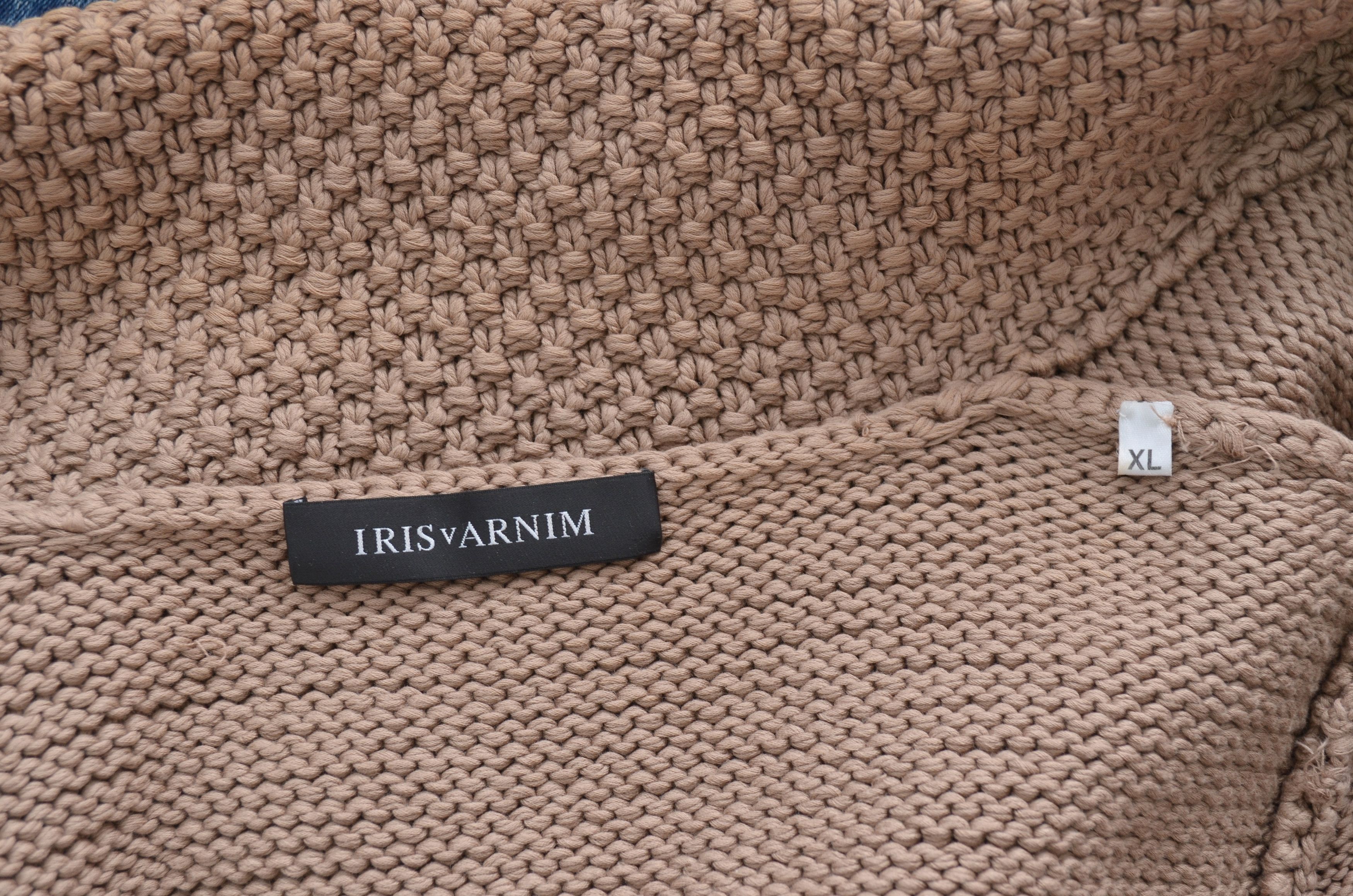 Iris von Arnim IRIS VON ARNIM Wmns Wool Knit Cardigan Sweater Brown Sz XL Size XL / US 12-14 / IT 48-50 - 10 Thumbnail