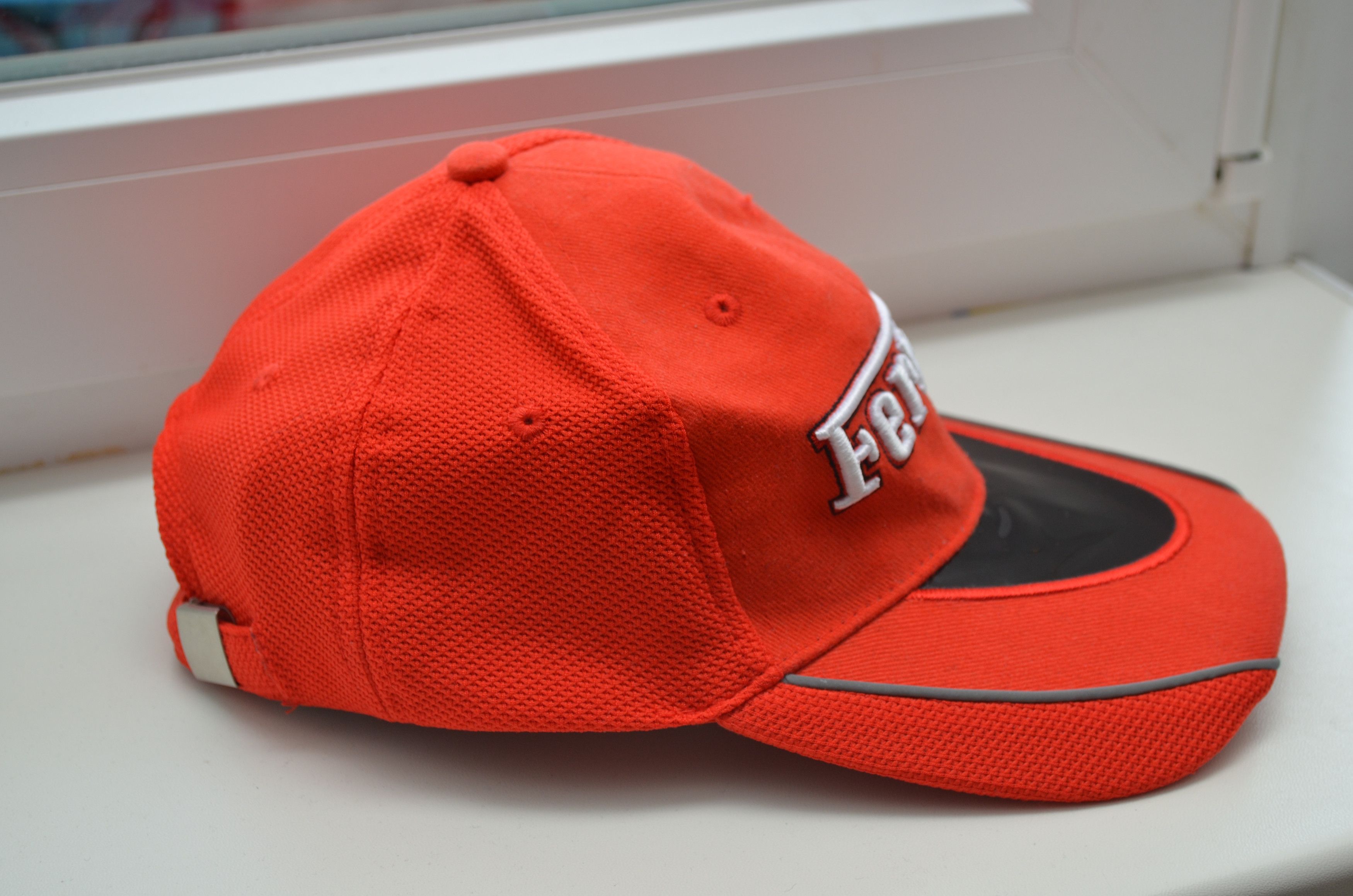 Ferrari × Vintage Ferrari Gear Red Vintage Authentic Visor Cap Size ONE SIZE - 2 Thumbnail