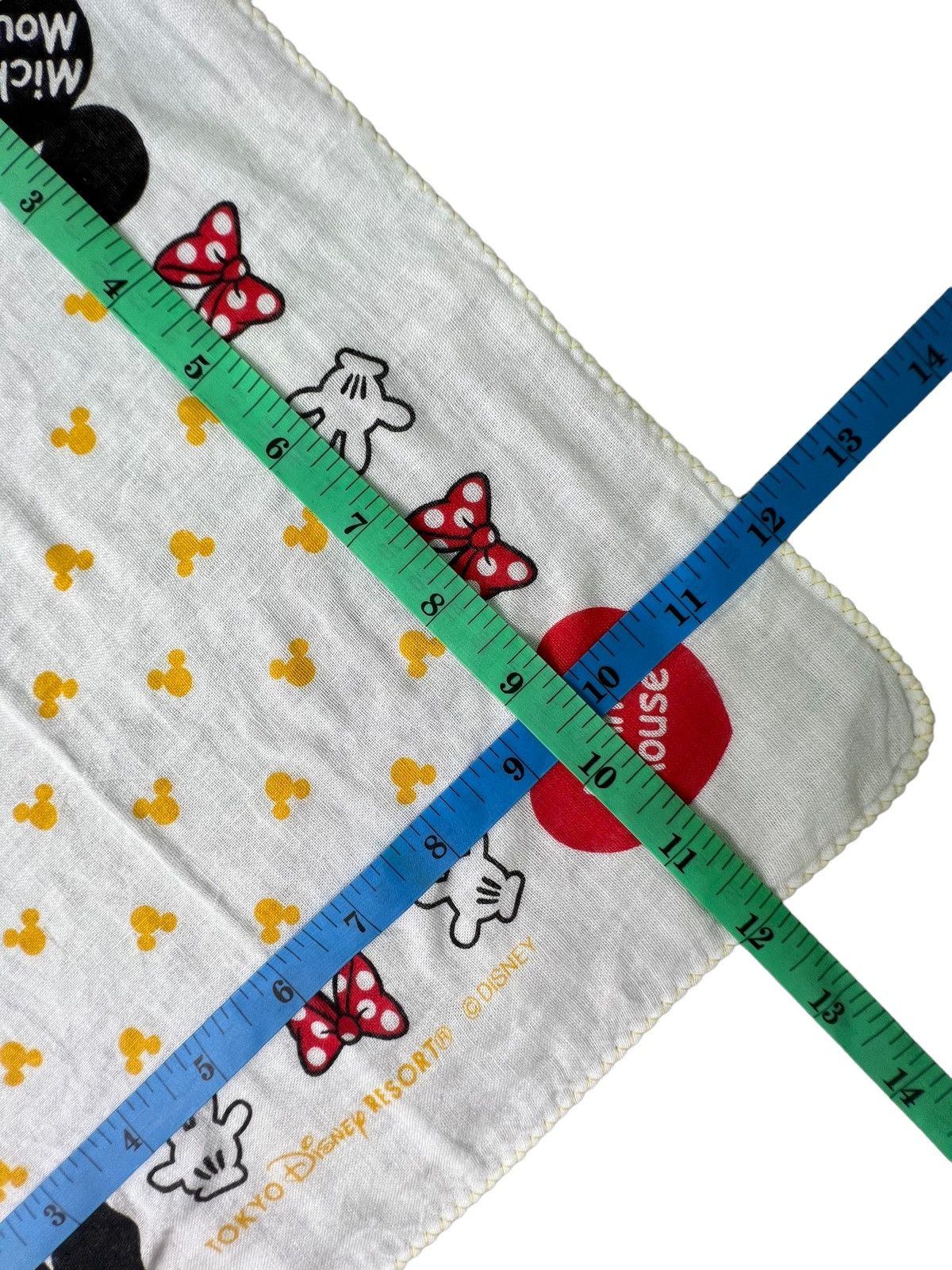 Disney Mickey Mouse Handkerchief Neckerchief Bandana Pocketsquare Size ONE SIZE - 3 Thumbnail
