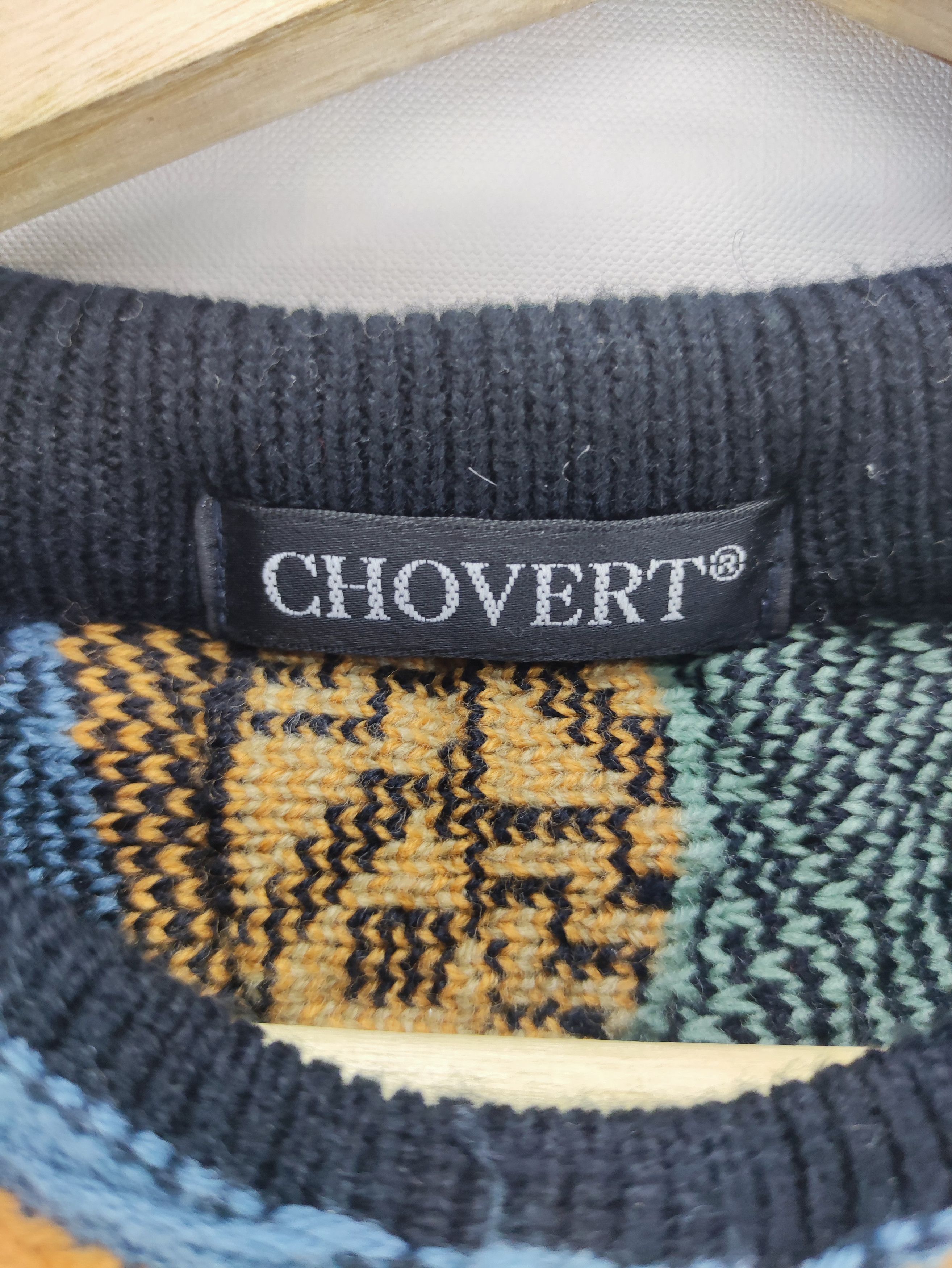 Aran Isles Knitwear Vintage Chovert knit Sweater Jumper Coogi Style Size US M / EU 48-50 / 2 - 2 Thumbnail