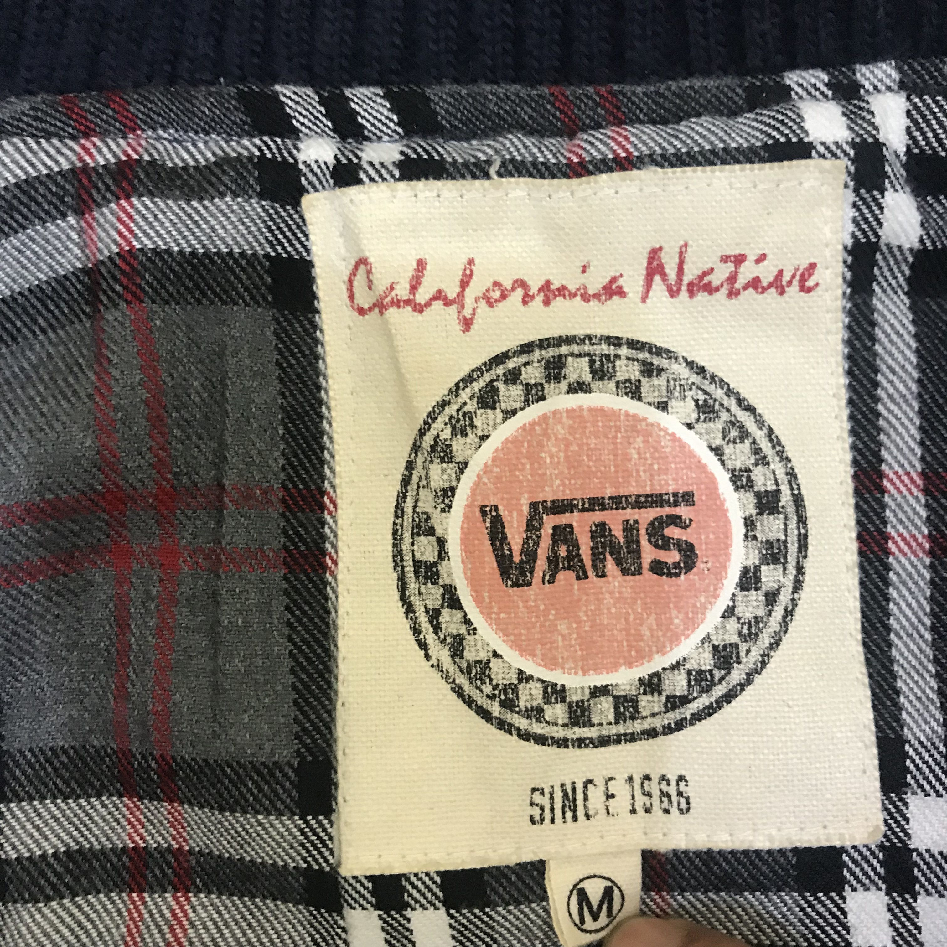 Vans Z108 VTG VANS NOVA CHECK SKATE ROOTS VARSITY JACKET Size US M / EU 48-50 / 2 - 6 Thumbnail