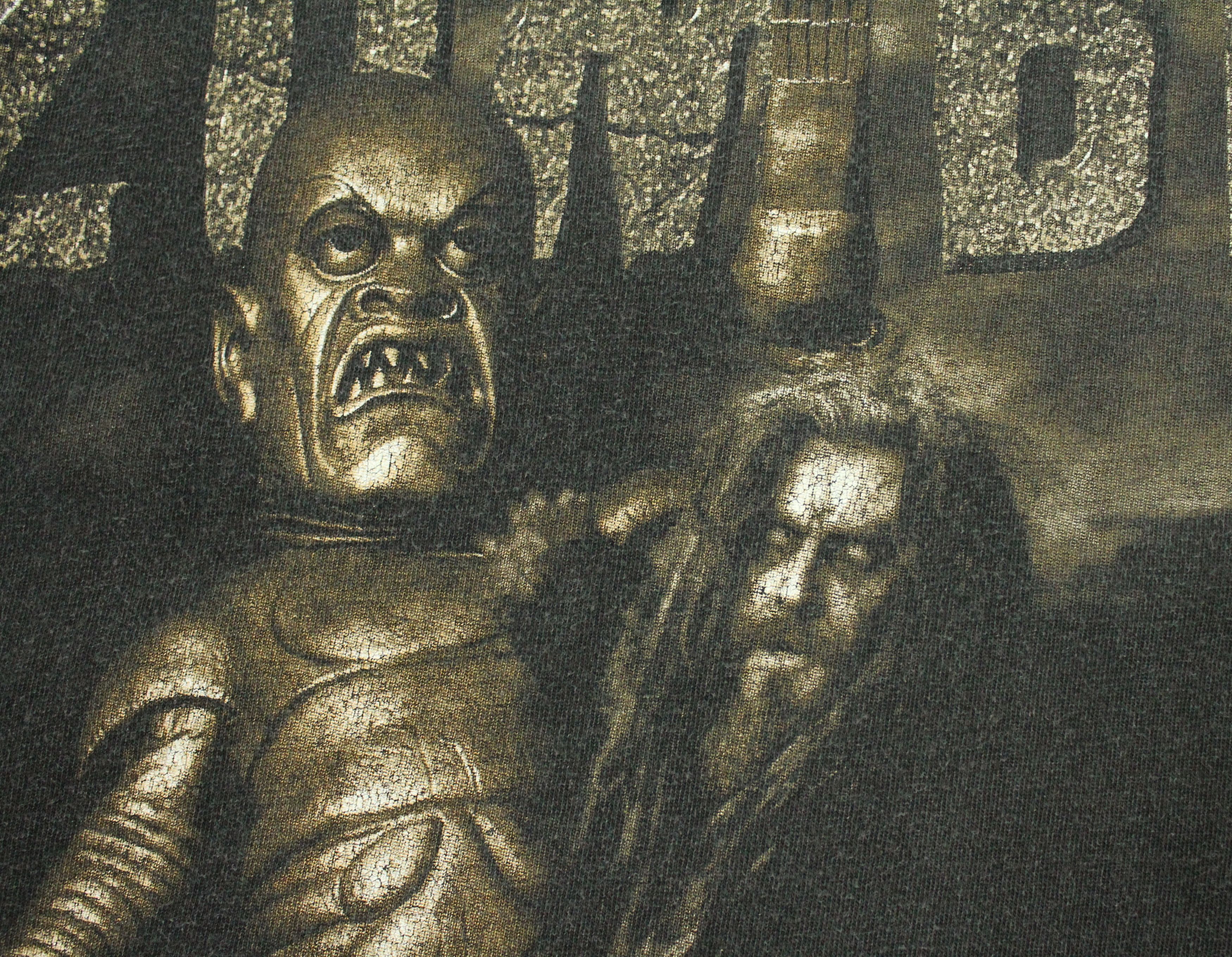 Band Tees FADED BLACK 🔥 Vintage 90s ROB ZOMBIE T Shirt Tour Size US L / EU 52-54 / 3 - 6 Thumbnail