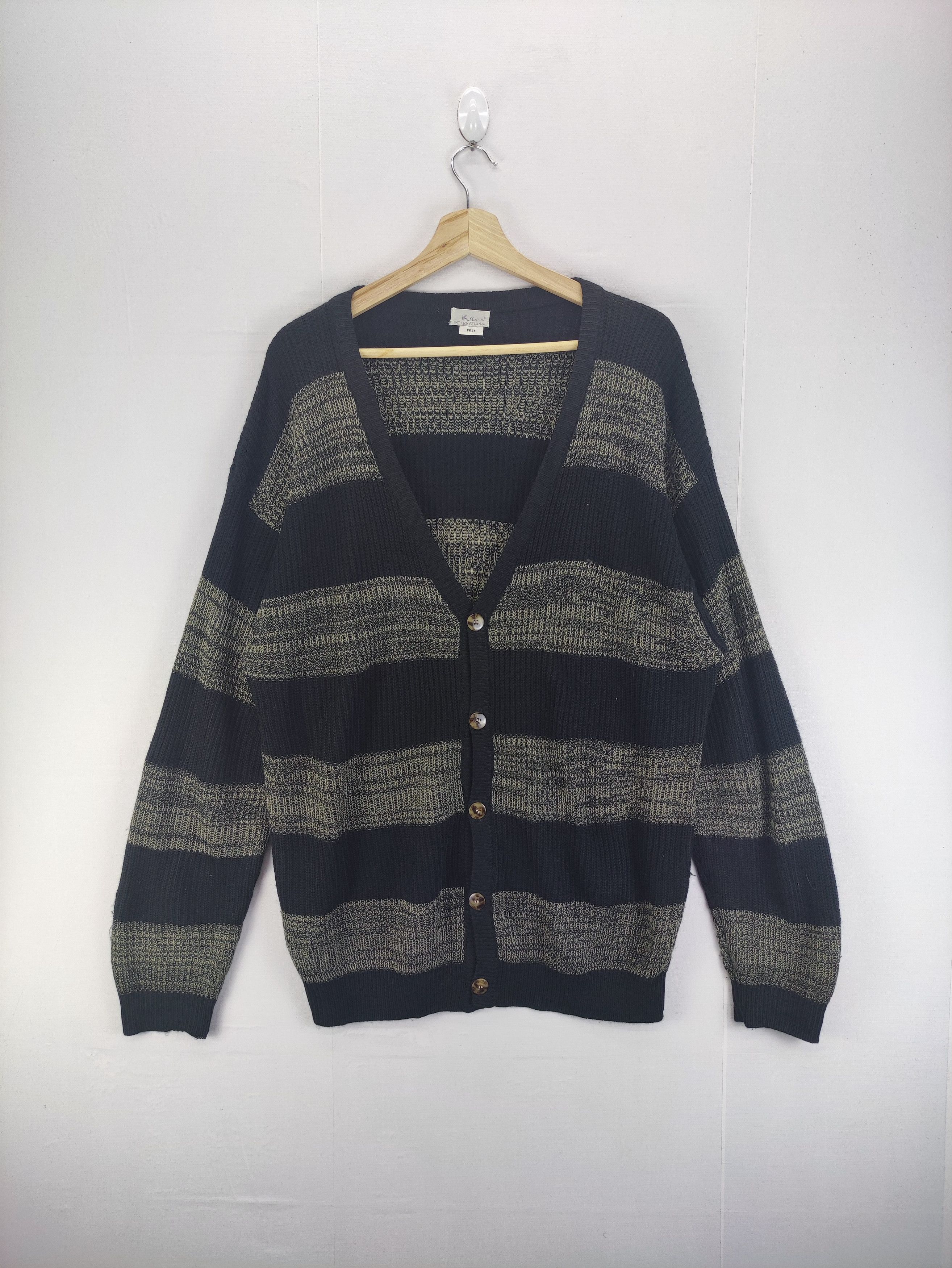 Aran Isles Knitwear Vintage Knit Cardigan By Ribeze Size US L / EU 52-54 / 3 - 1 Thumbnail