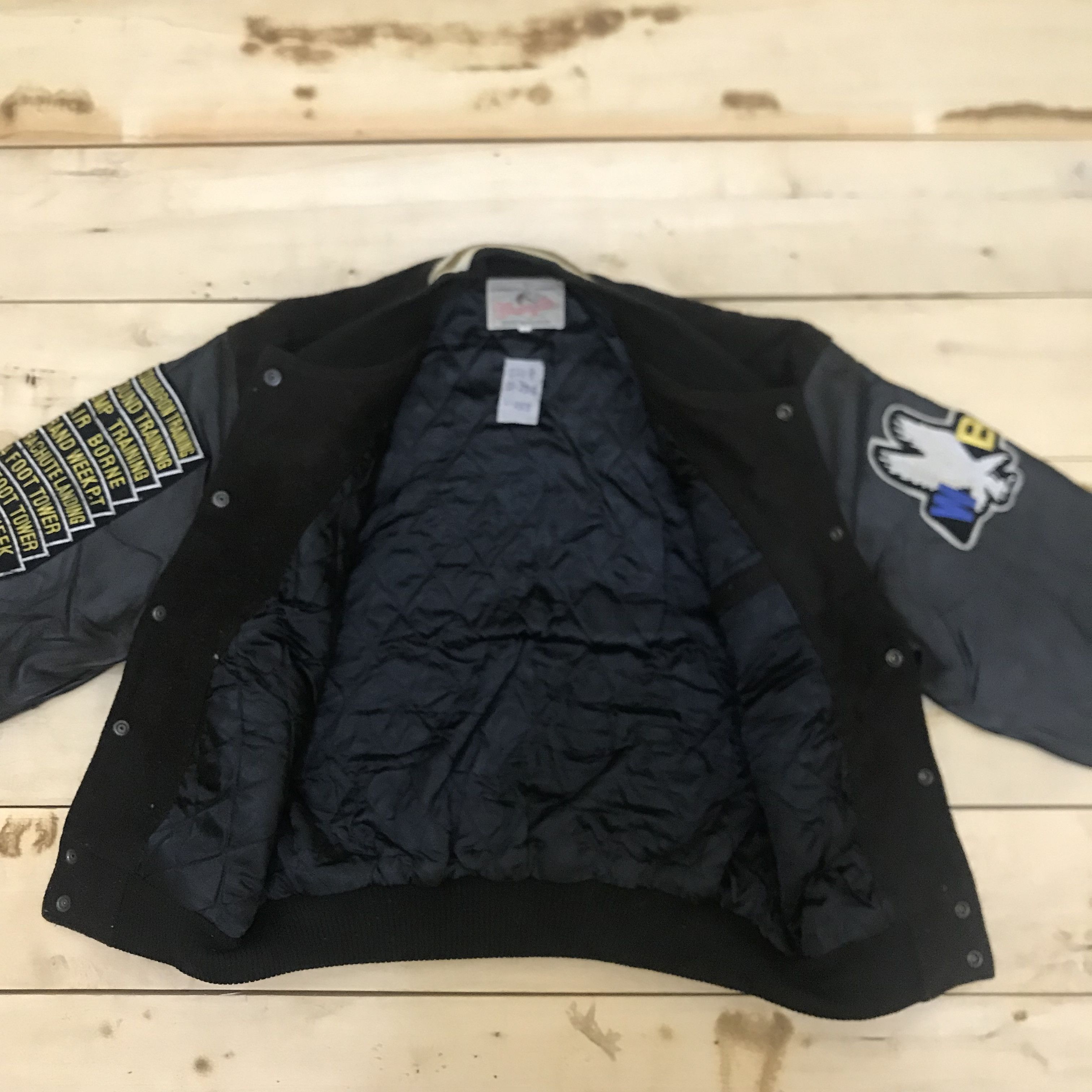 Vintage × Wrangler Z117 VTG 1947 WRANGLER SUPREME PARATROOPER VARSITY JACKET Size US M / EU 48-50 / 2 - 5 Thumbnail