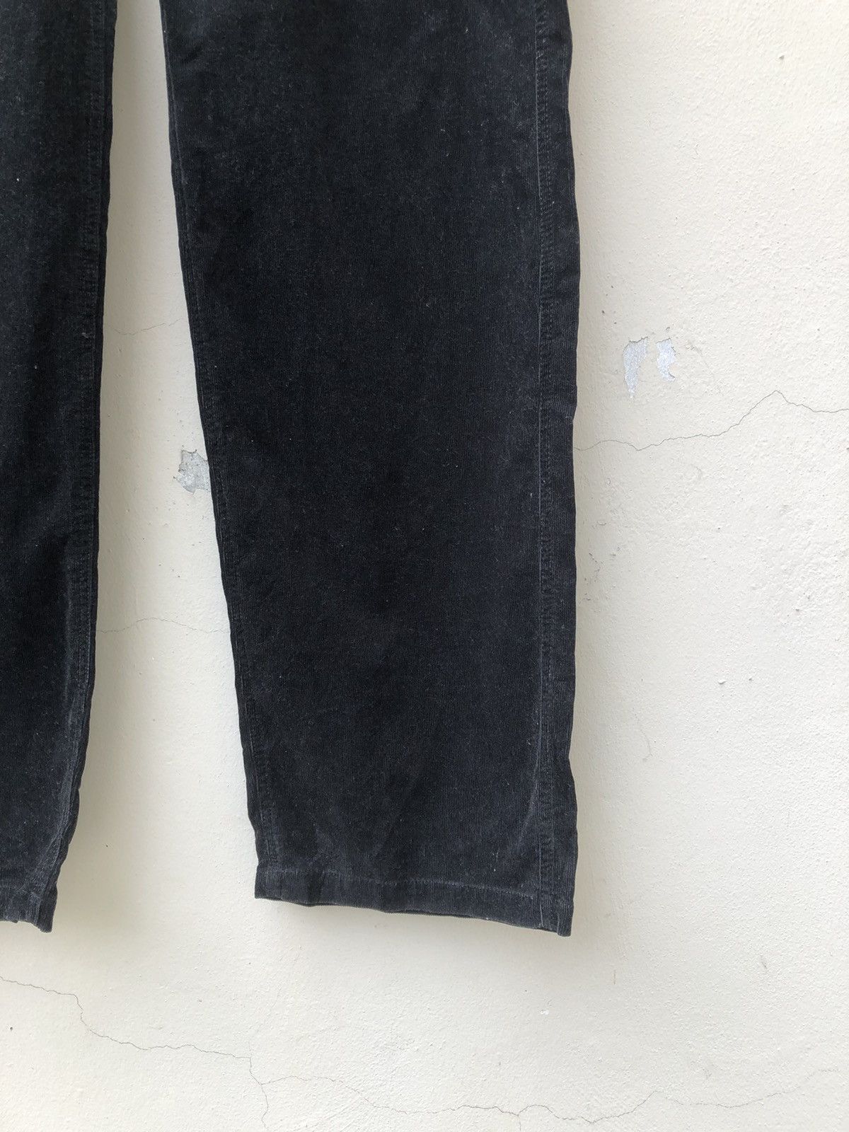 Vintage Tyrian Purple Japan Rivet Black Corduroy Cargo Trouser Pant Size US 30 / EU 46 - 12 Thumbnail