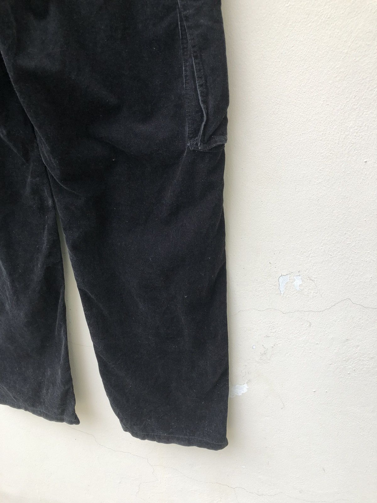 Vintage Tyrian Purple Japan Rivet Black Corduroy Cargo Trouser Pant Size US 30 / EU 46 - 17 Thumbnail