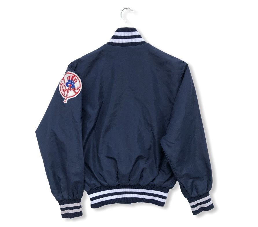 MLB VINTAGE NY YANKEES POLYESTER VARSITY JACKET Size US S / EU 44-46 / 1 - 7 Thumbnail