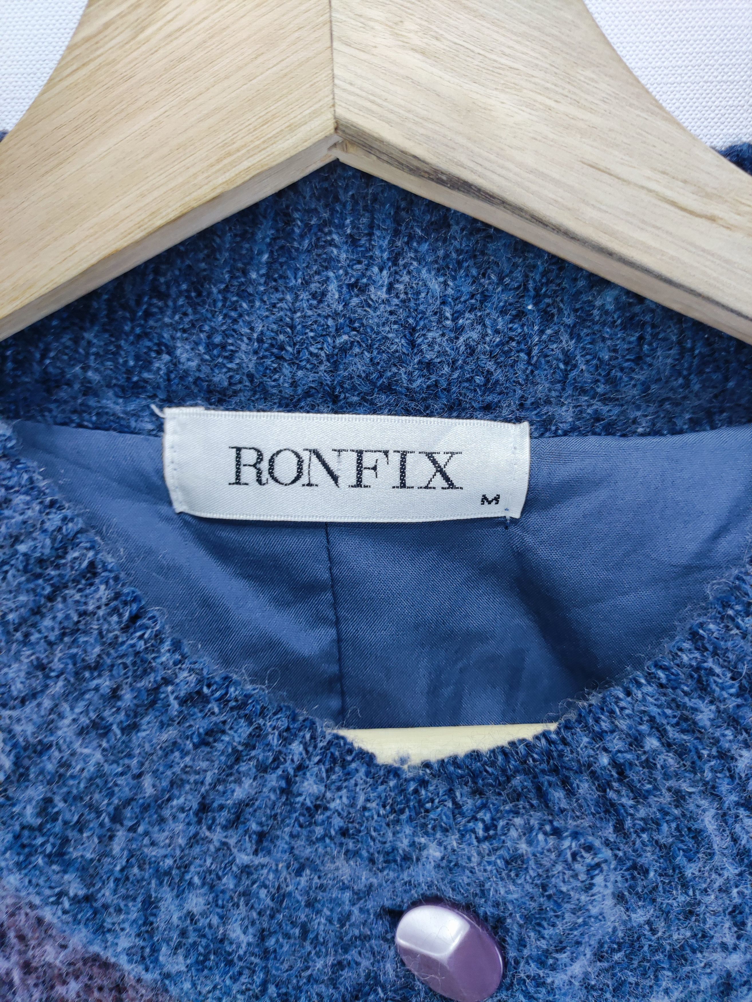 Aran Isles Knitwear Vintage Ronfix Knit Sweater Jacket Button Up Size US M / EU 48-50 / 2 - 2 Thumbnail