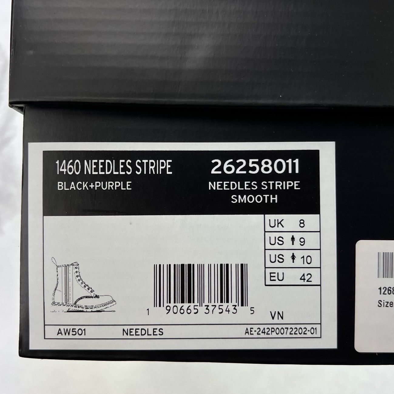 Dr. Martens × Needles Needles x Dr. Martens 1460 Leather Ankle Boots Size US 9 / EU 42 - 5 Thumbnail