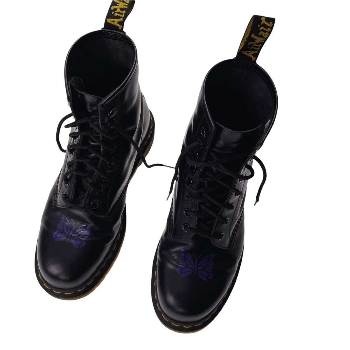 Dr. Martens × Needles Needles x Dr. Martens 1460 Leather Ankle Boots Size US 9 / EU 42 - 3 Thumbnail