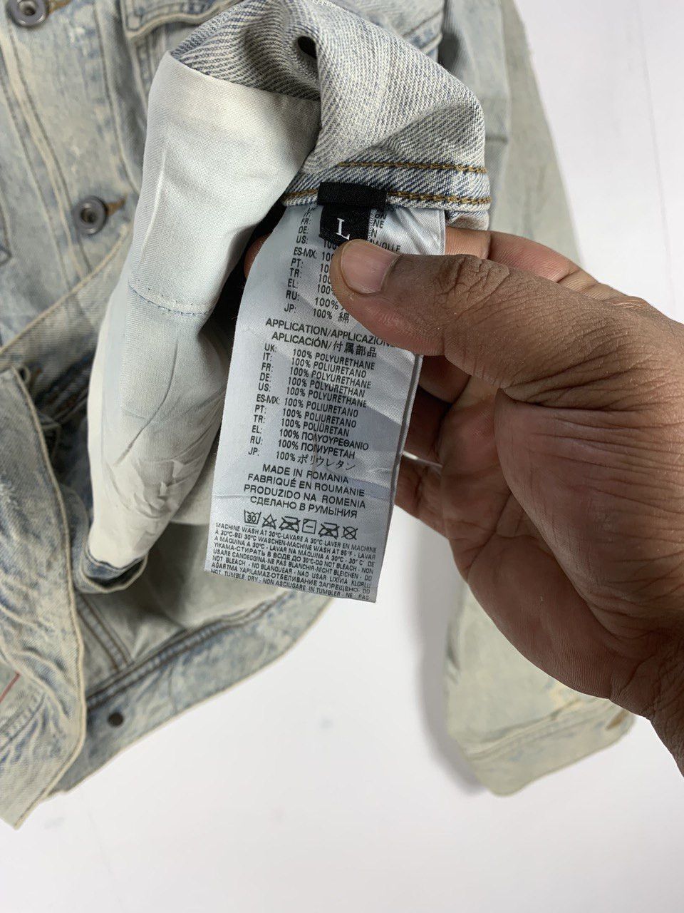 Diesel Vintage Diesel Distressed Denim Jacket Size US M / EU 48-50 / 2 - 6 Thumbnail