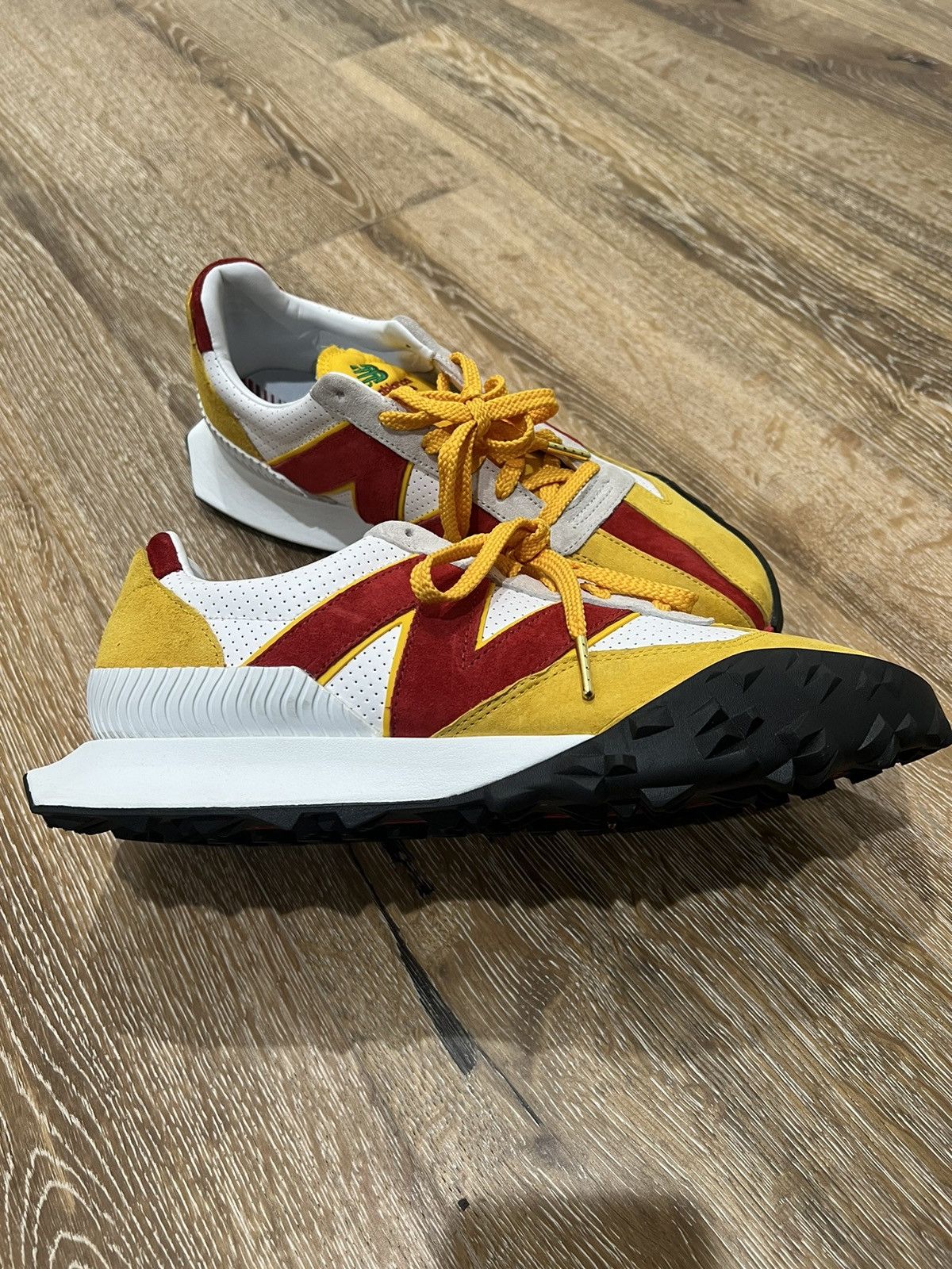 image of Xc-72 Casablanca Tennis Club Shoes in Yellow, Men's (Size 10)